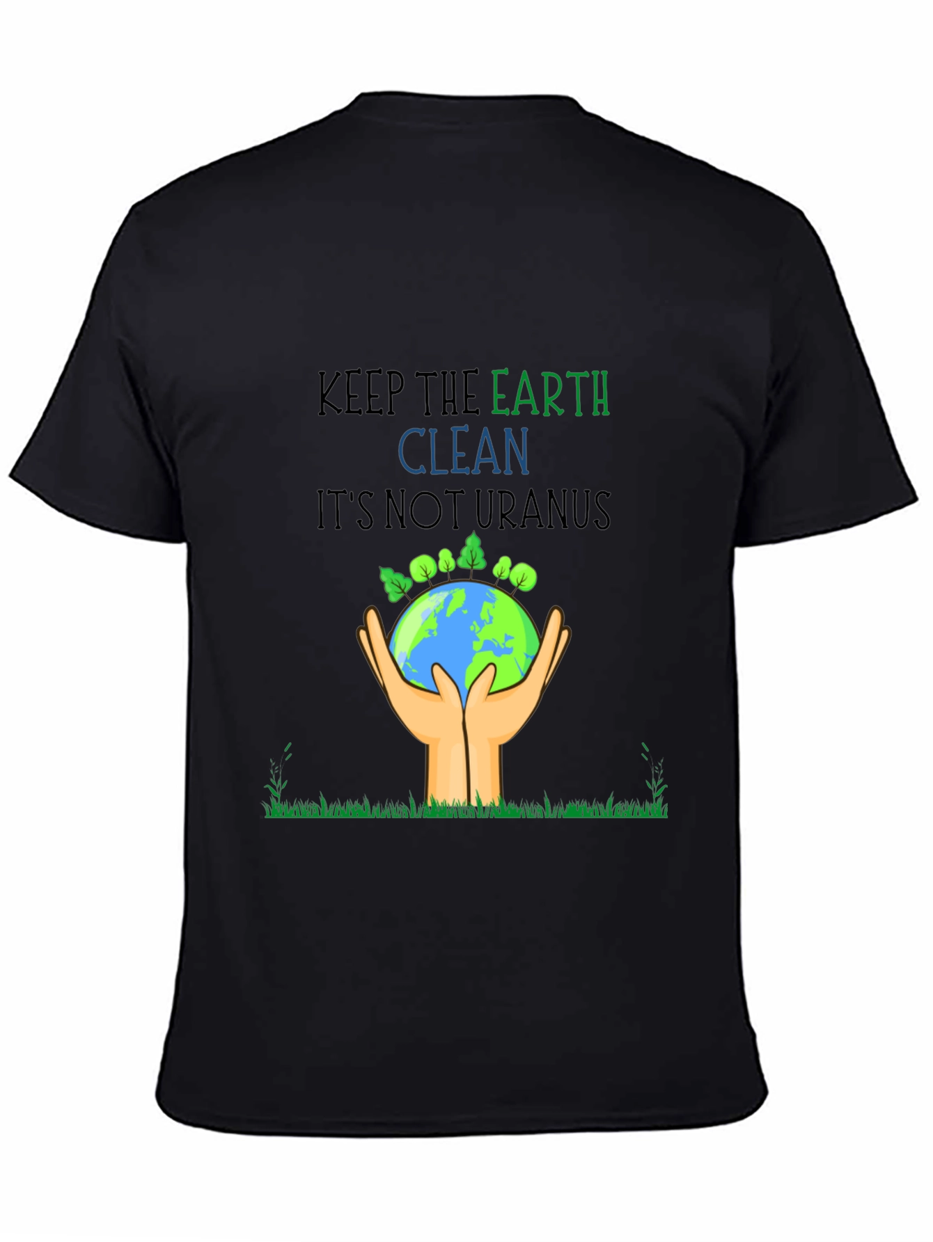 Eco-Friendly Keep Earth Clean Graphic Tee