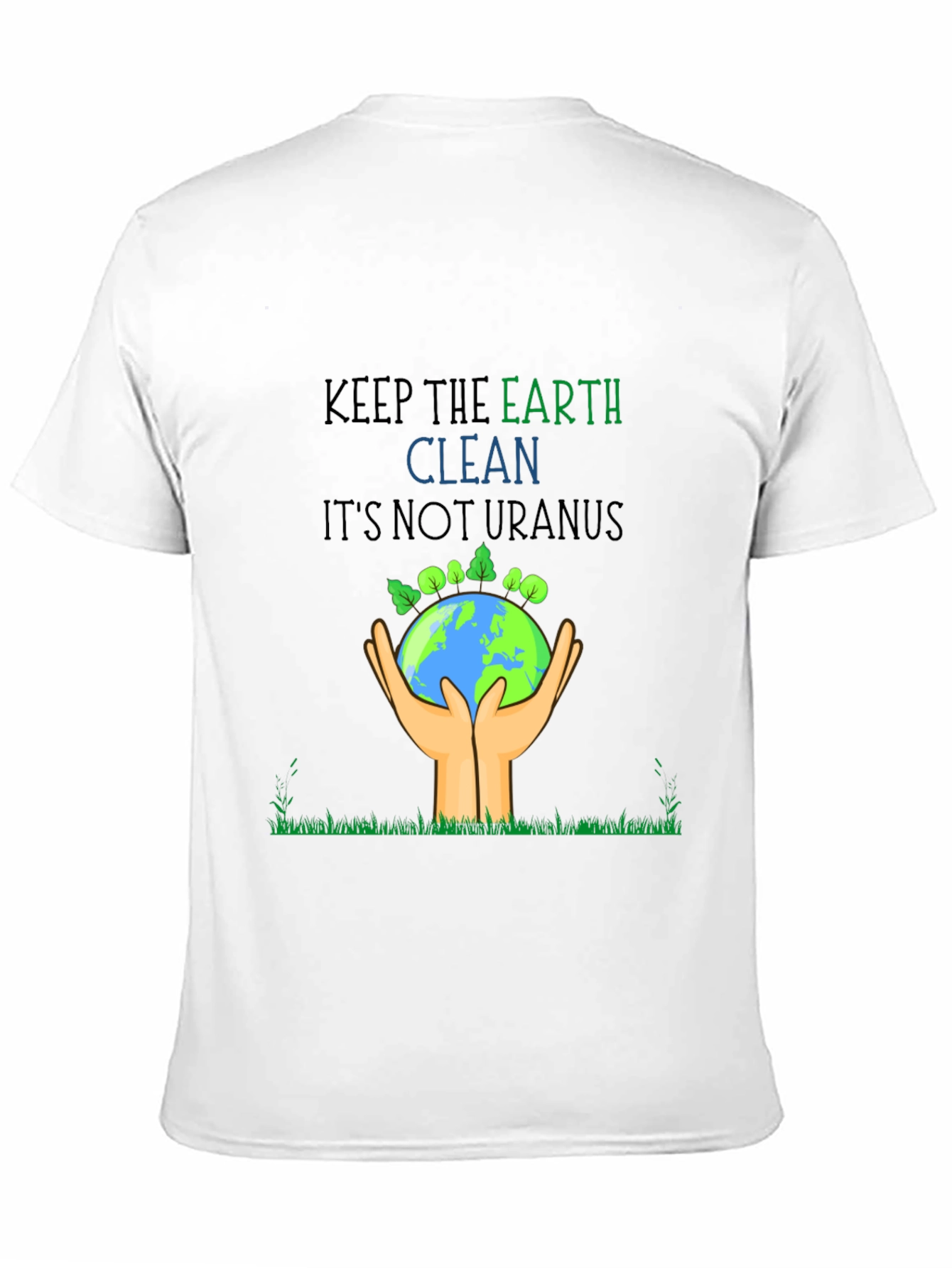 Eco-Friendly Keep Earth Clean Graphic Tee