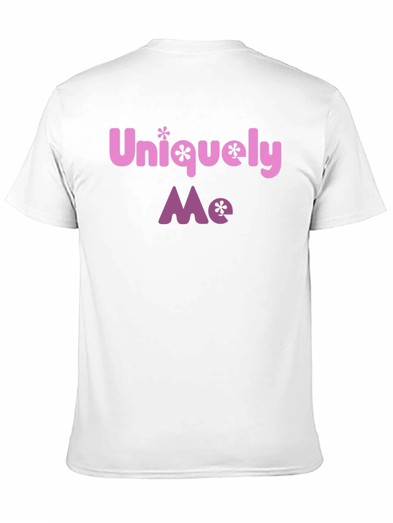 Uniquely Me Graphic Tee - Black Casual T-Shirt
