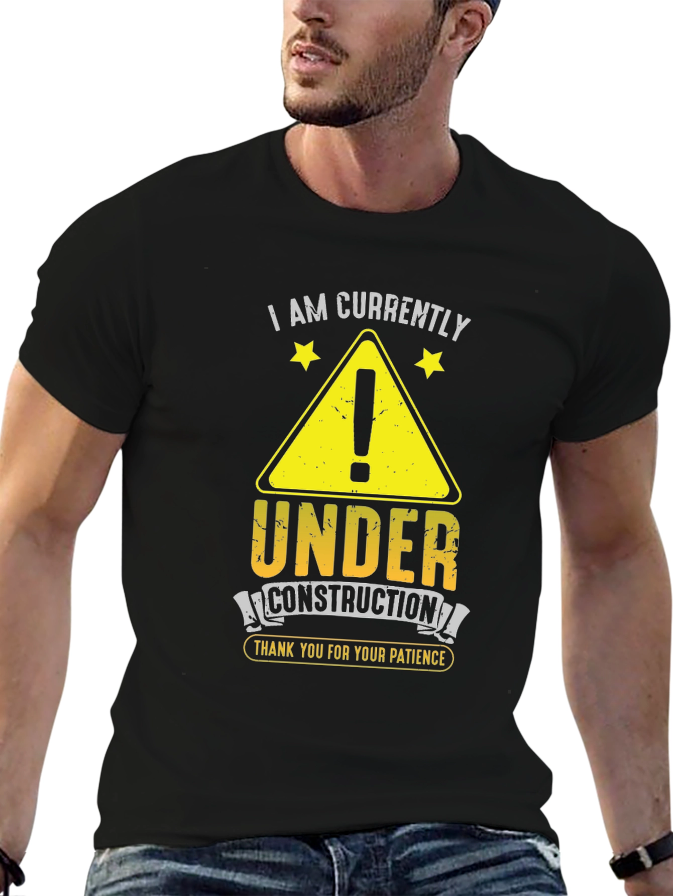 Under Construction Graphic T-Shirt