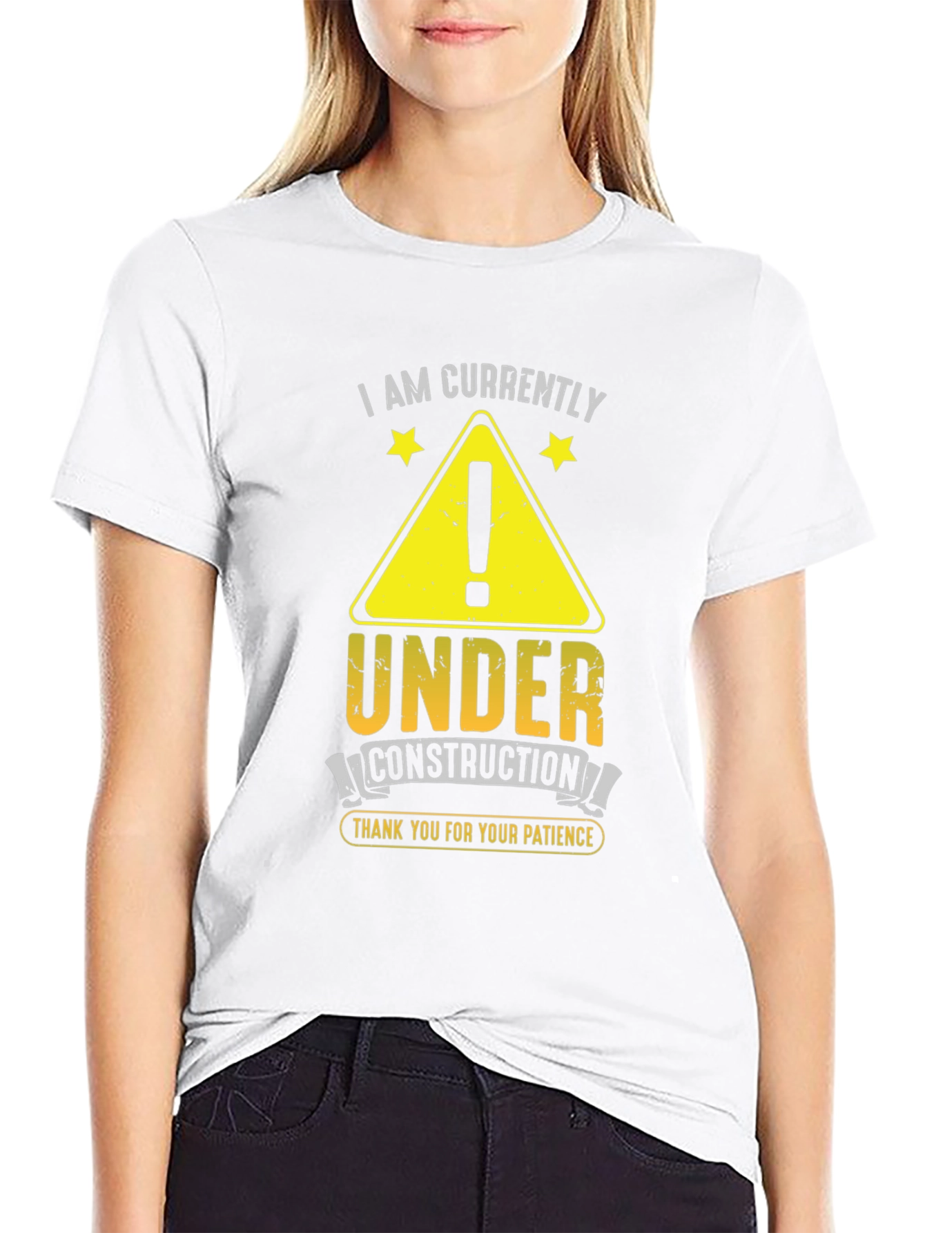 Under Construction Graphic T-Shirt