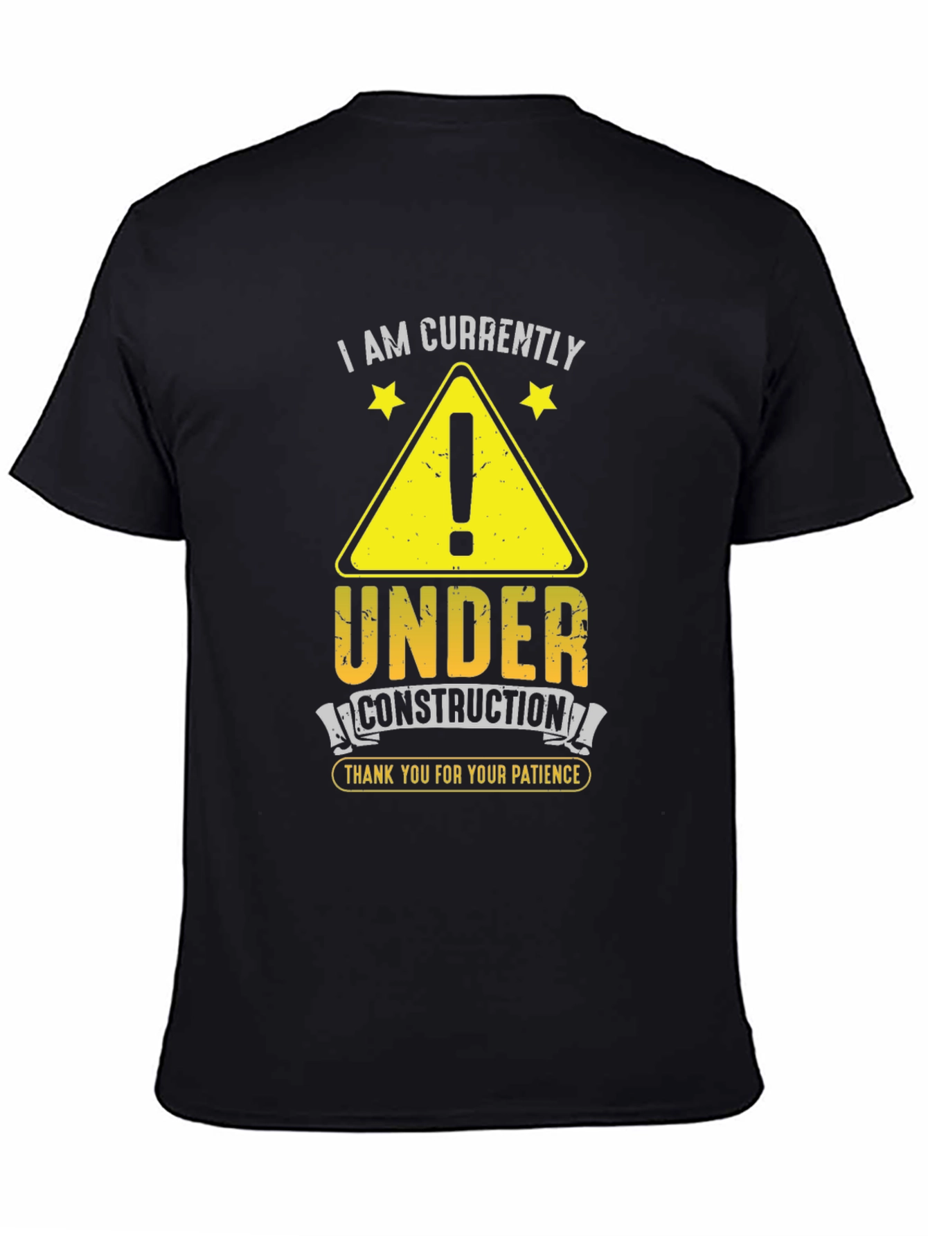 Under Construction Graphic T-Shirt