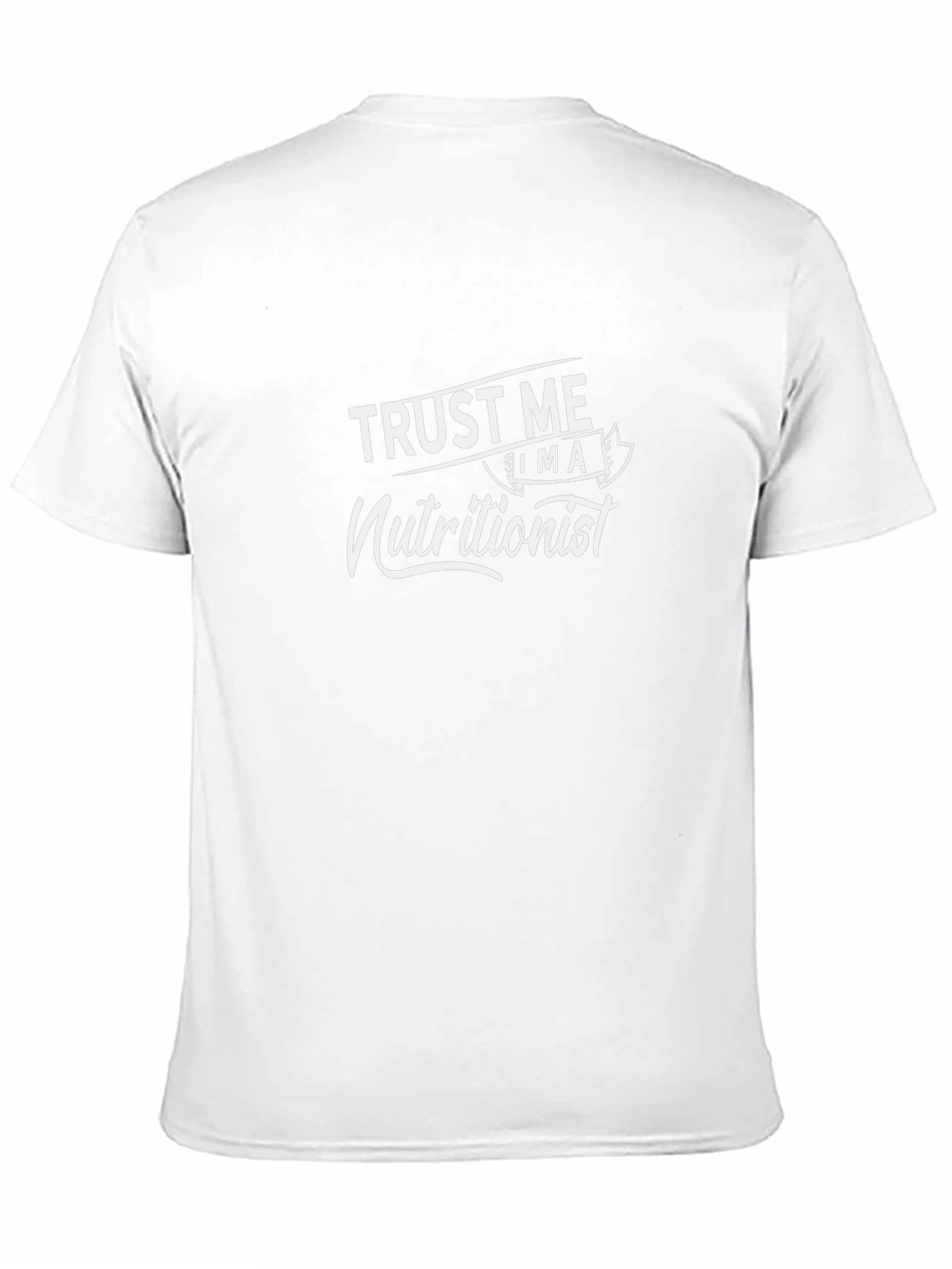 Trust Me Im a Nutritionist Black T-Shirt