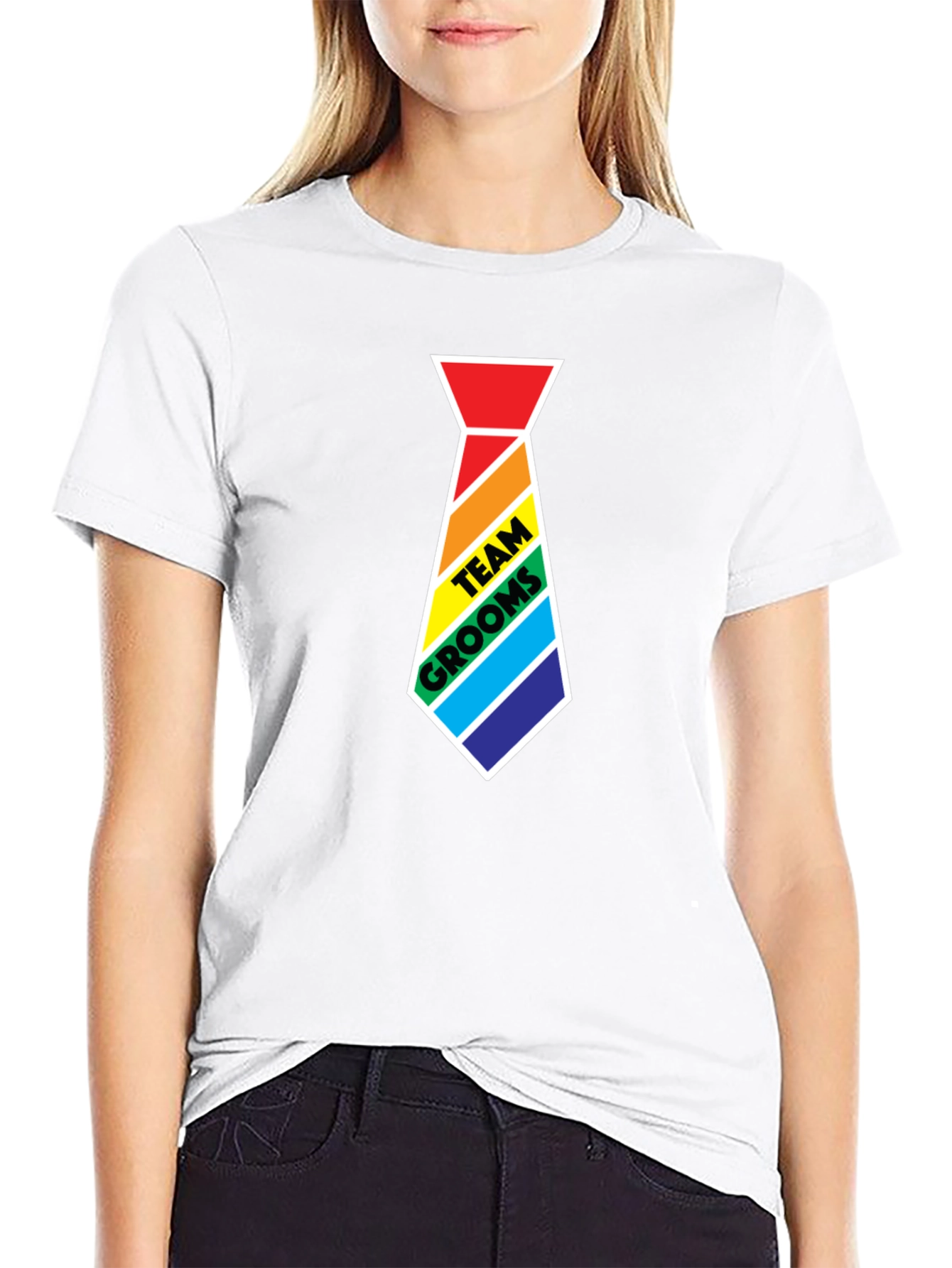 Team Groom Tie T-Shirt