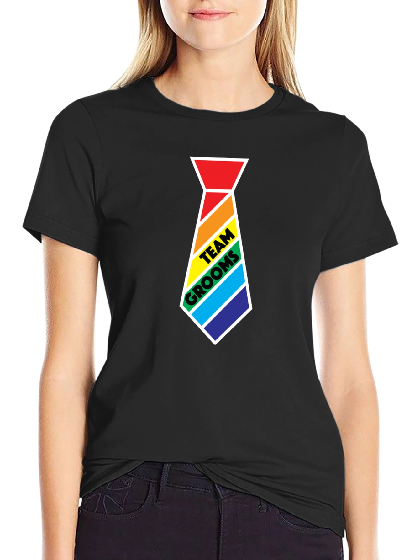 Team Groom Tie T-Shirt