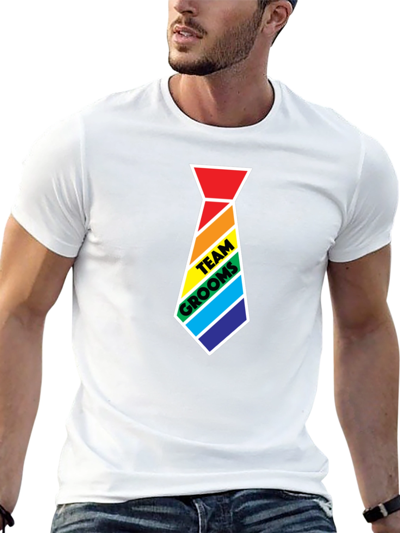 Team Groom Tie T-Shirt