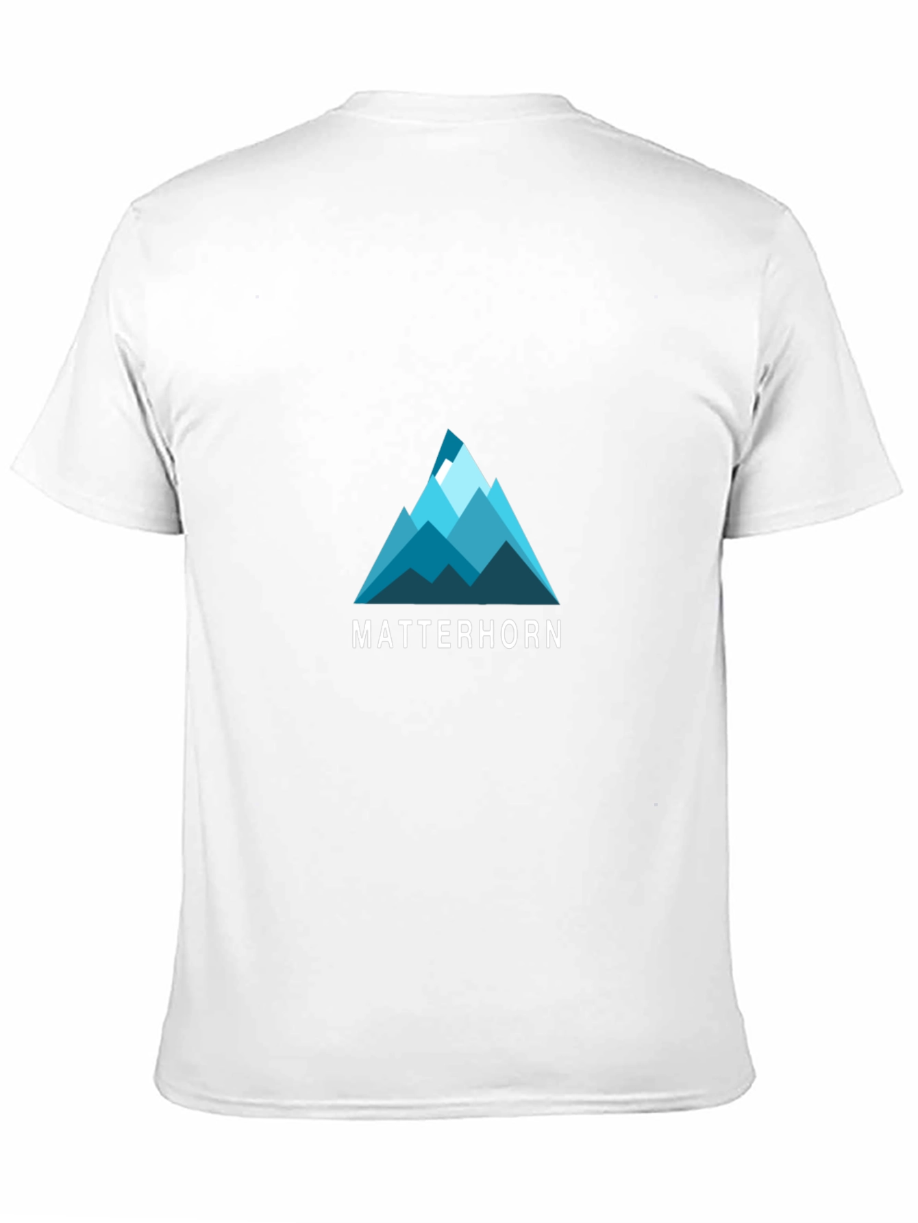 Matterhorn Mountain Graphic T-Shirt - Black