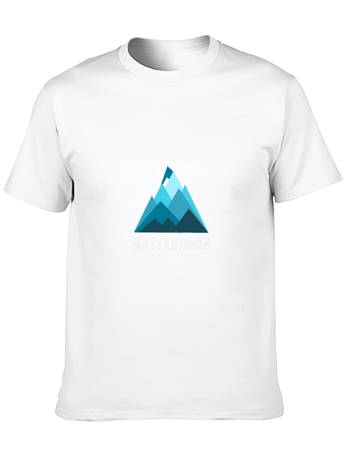 Matterhorn Mountain Graphic T-Shirt - Black