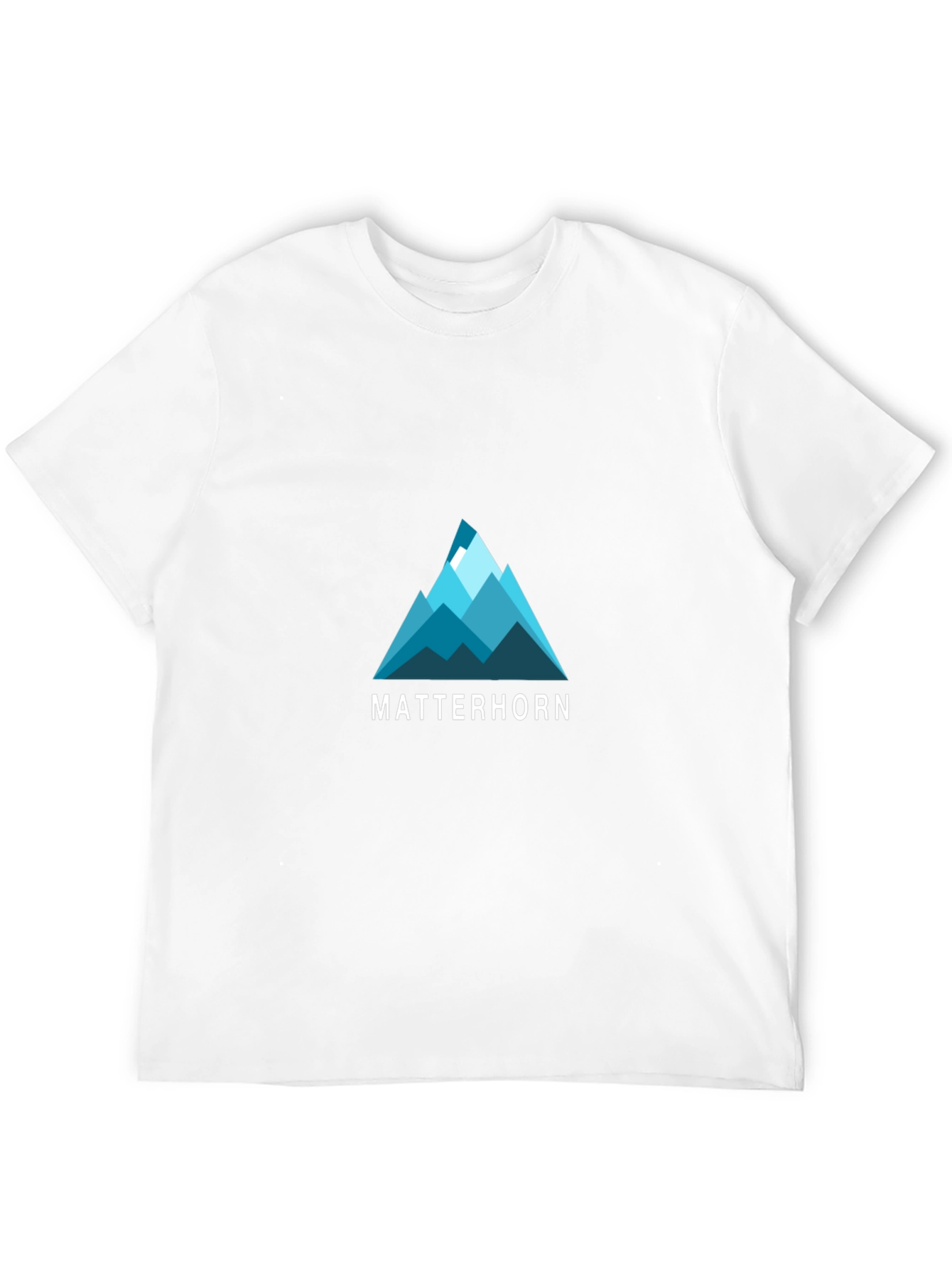 Matterhorn Mountain Graphic T-Shirt - Black
