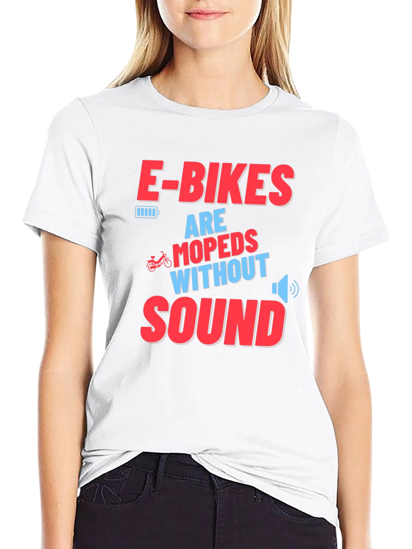 E-Bikes Are Mopeds Without Sound T-Shirt