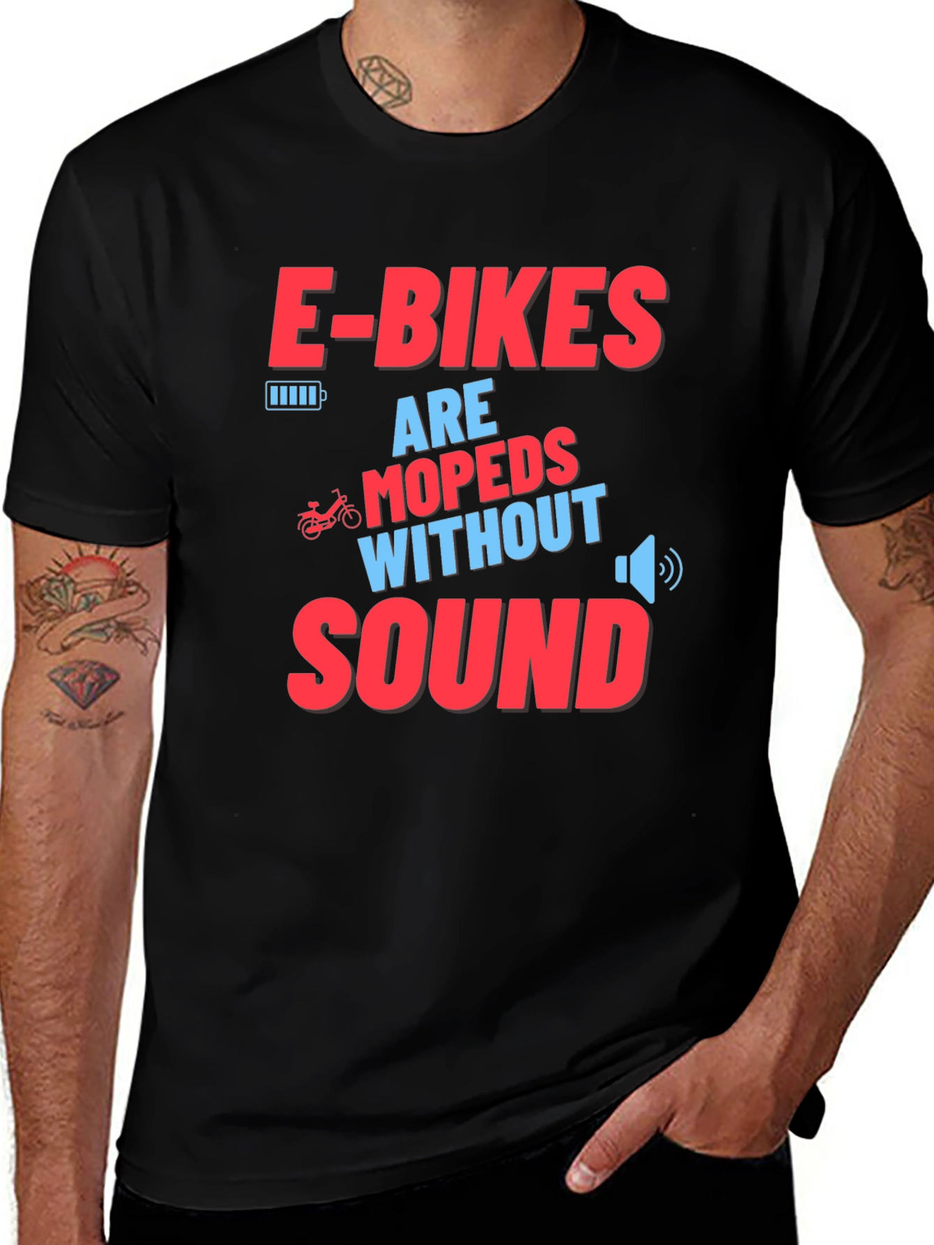 E-Bikes Are Mopeds Without Sound T-Shirt
