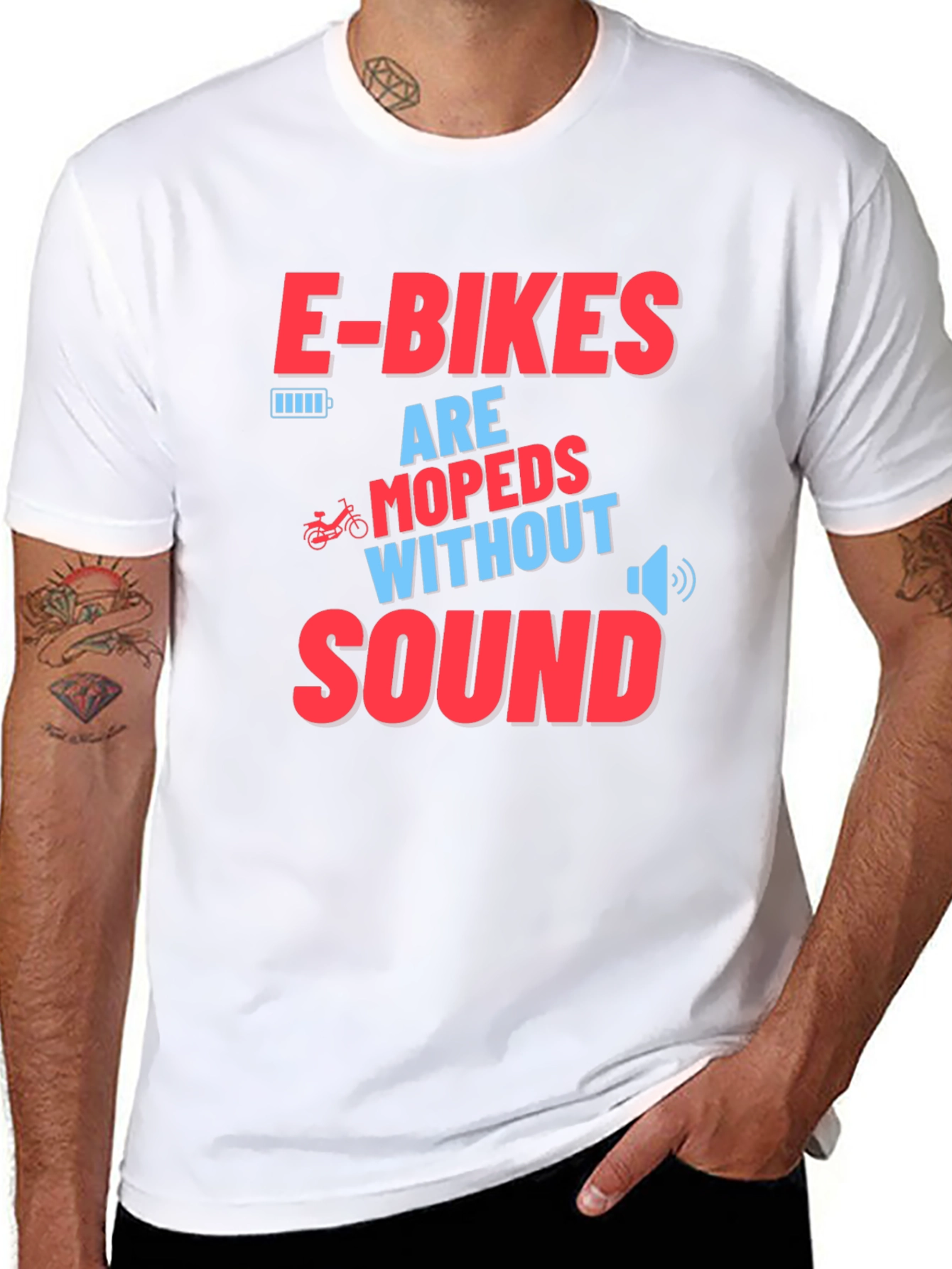 E-Bikes Are Mopeds Without Sound T-Shirt