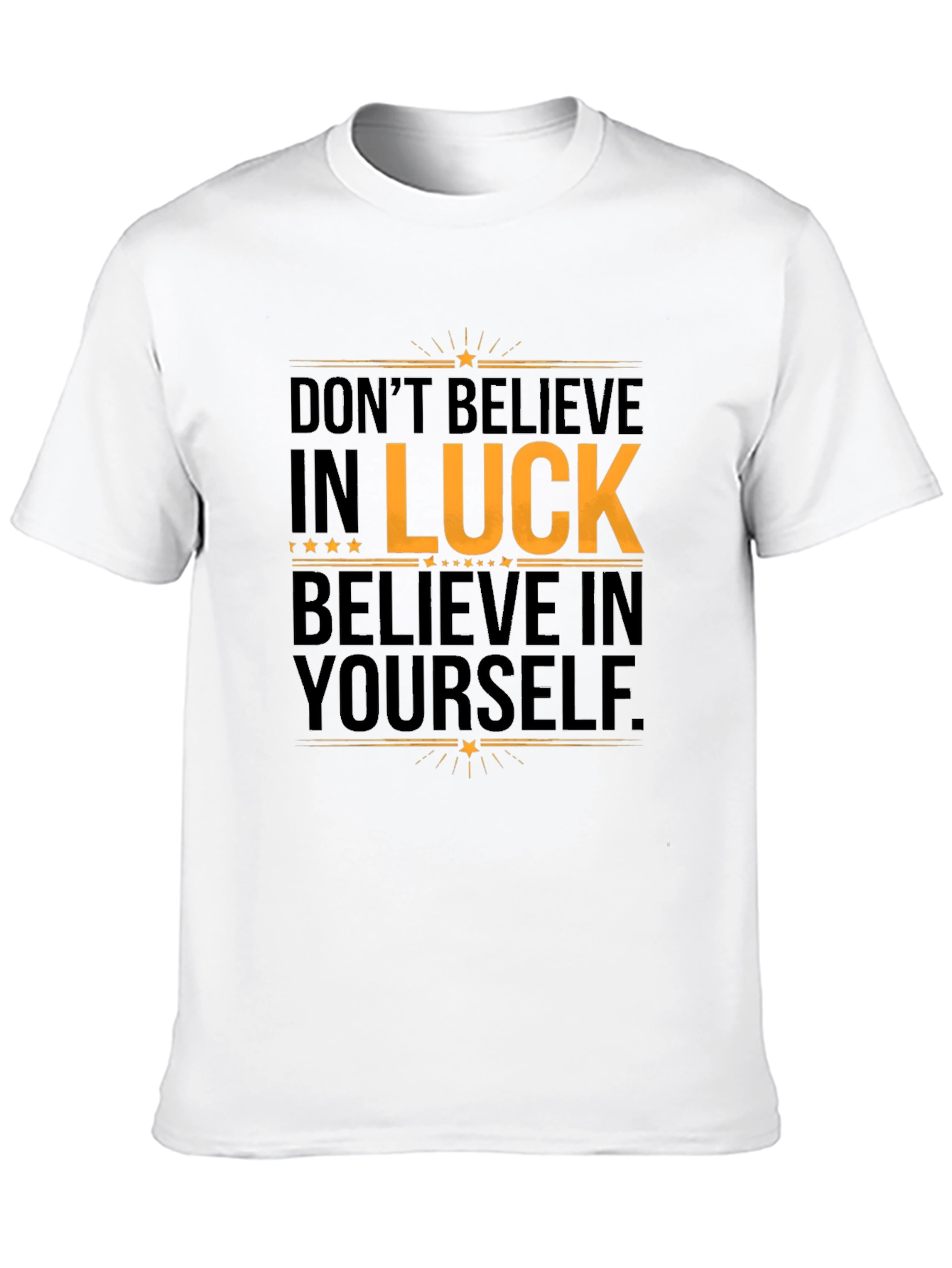 Believe in Yourself Graphic Tee - Black