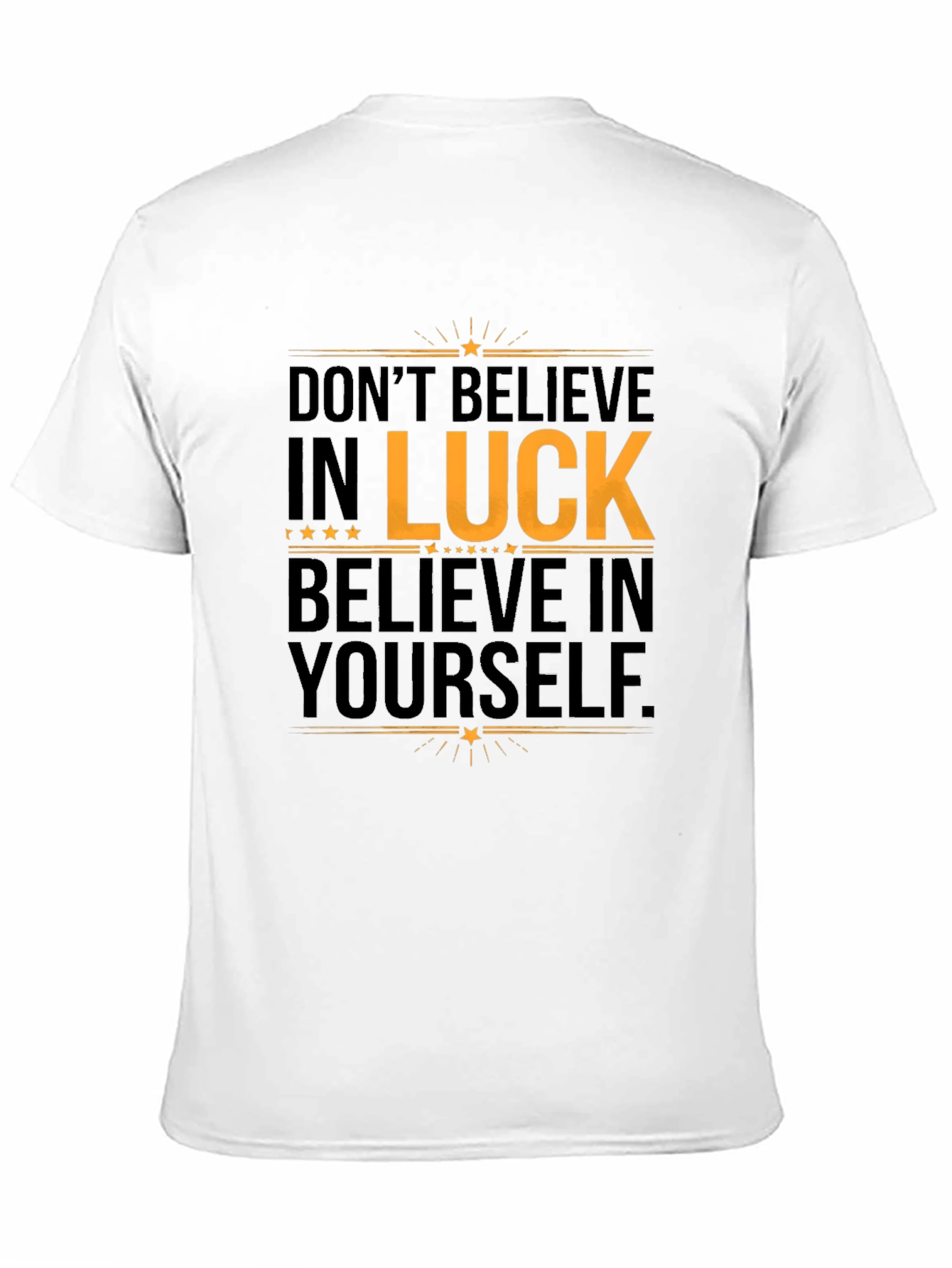 Believe in Yourself Graphic Tee - Black