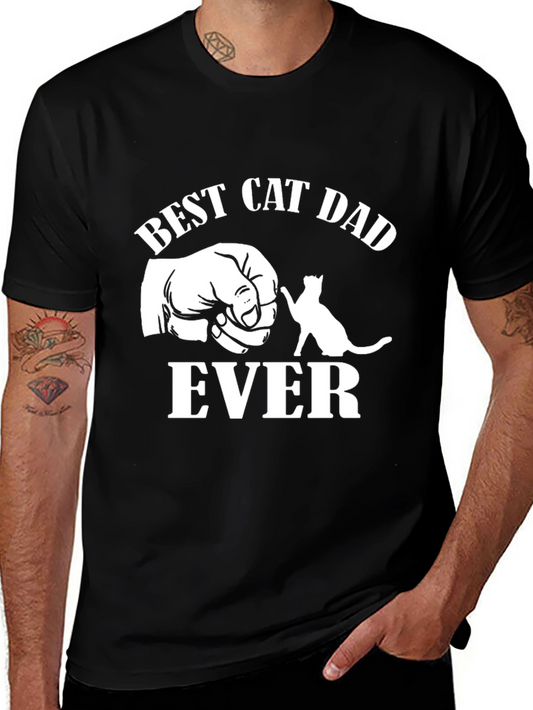 Best Cat Dad Ever T-Shirt