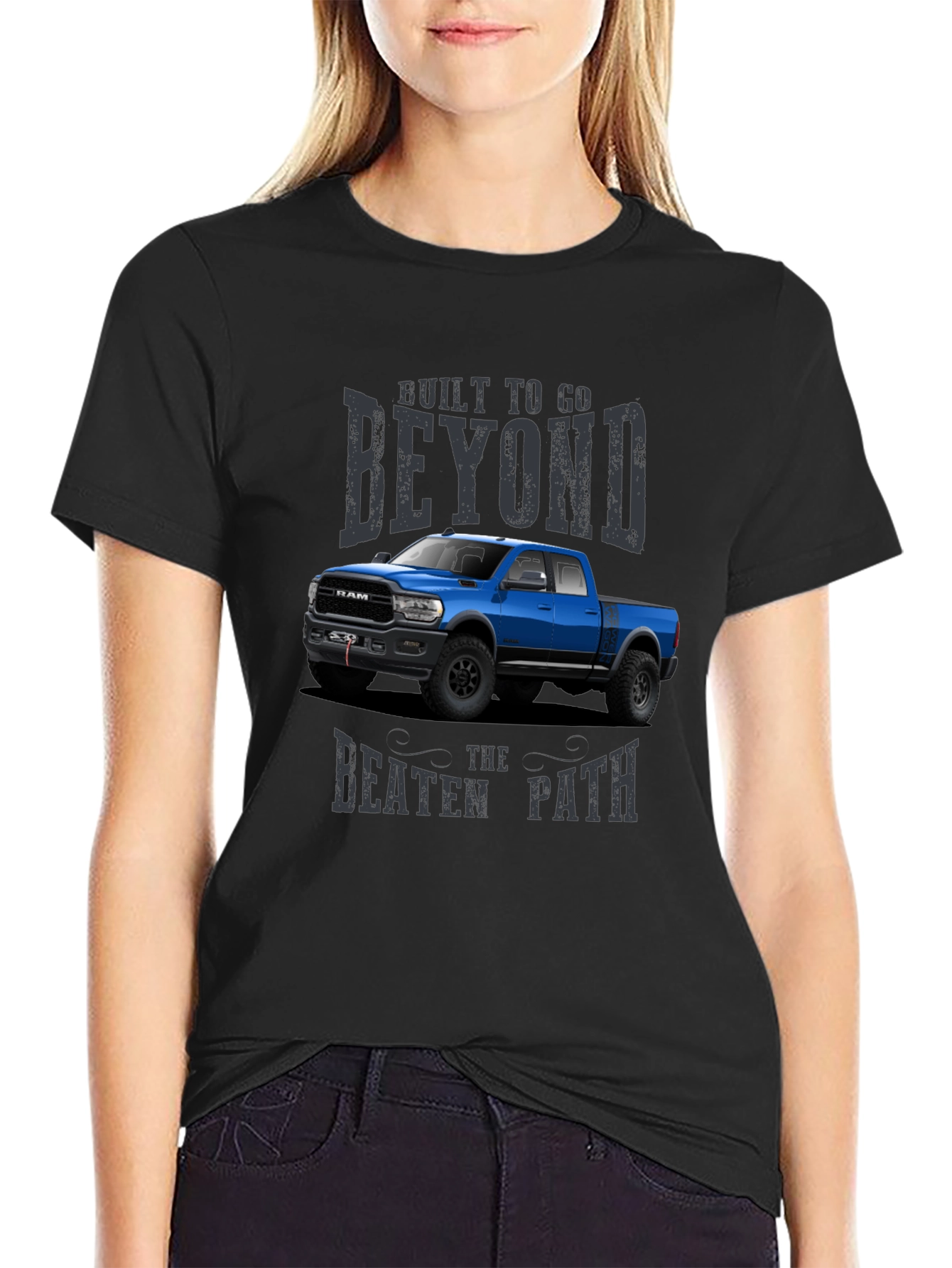 Built To Go Beyond Ram Truck Graphic T-Shirt