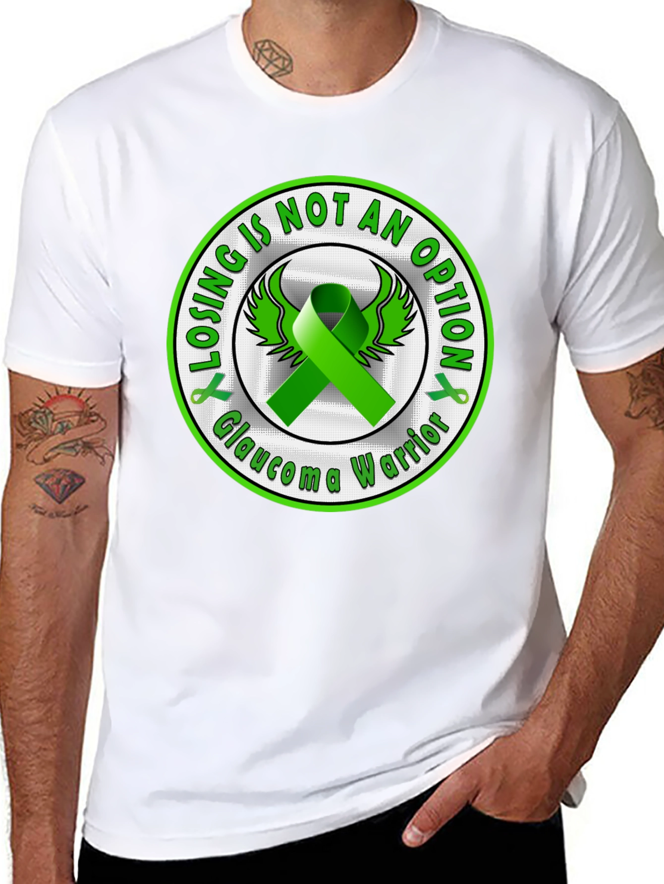 Glaucoma Warrior Awareness T-Shirt