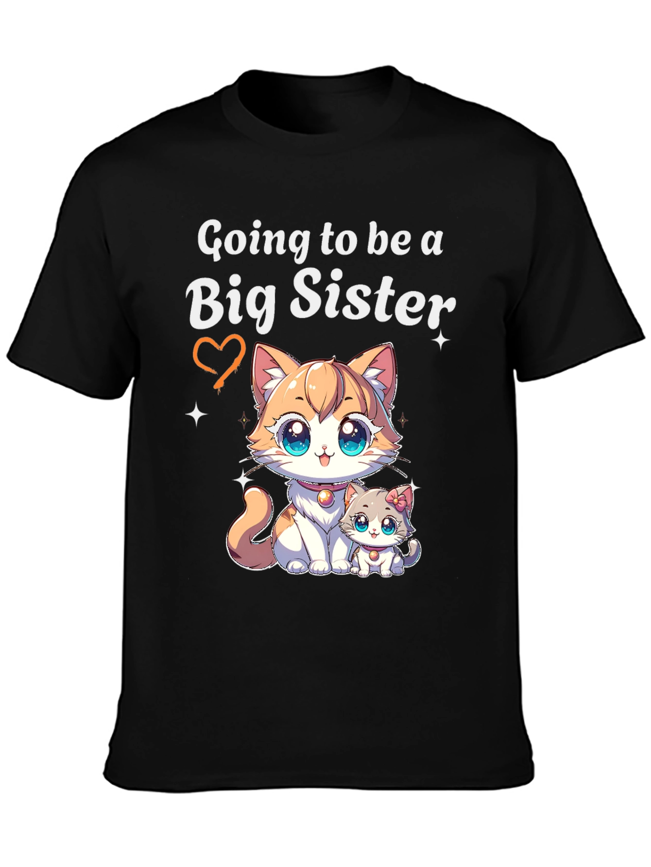 Big Sister Cute Cats T-Shirt