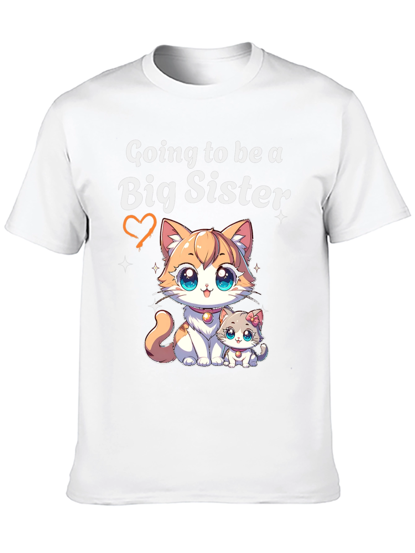 Big Sister Cute Cats T-Shirt