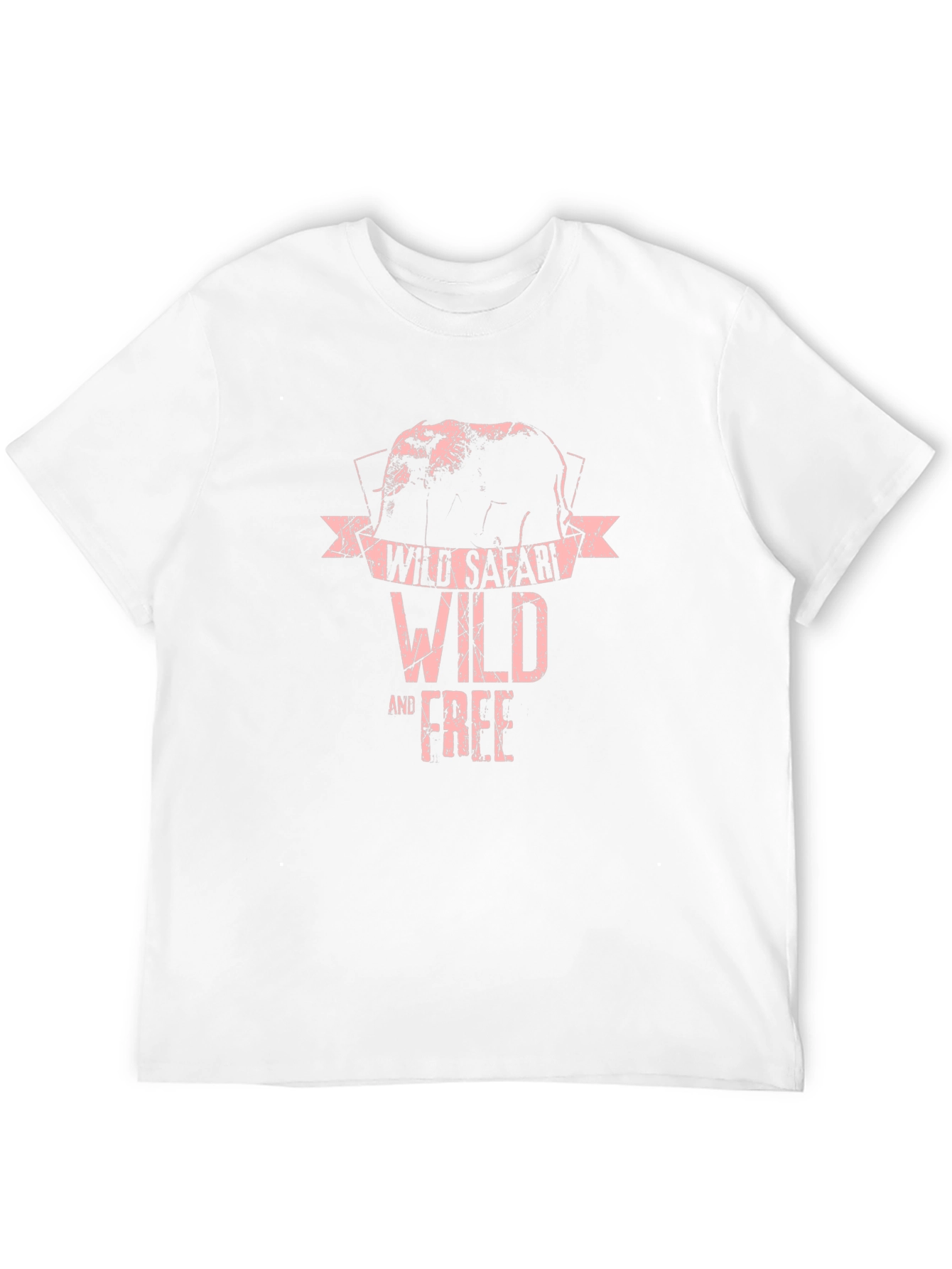 Wild Safari Elephant Graphic T-Shirt