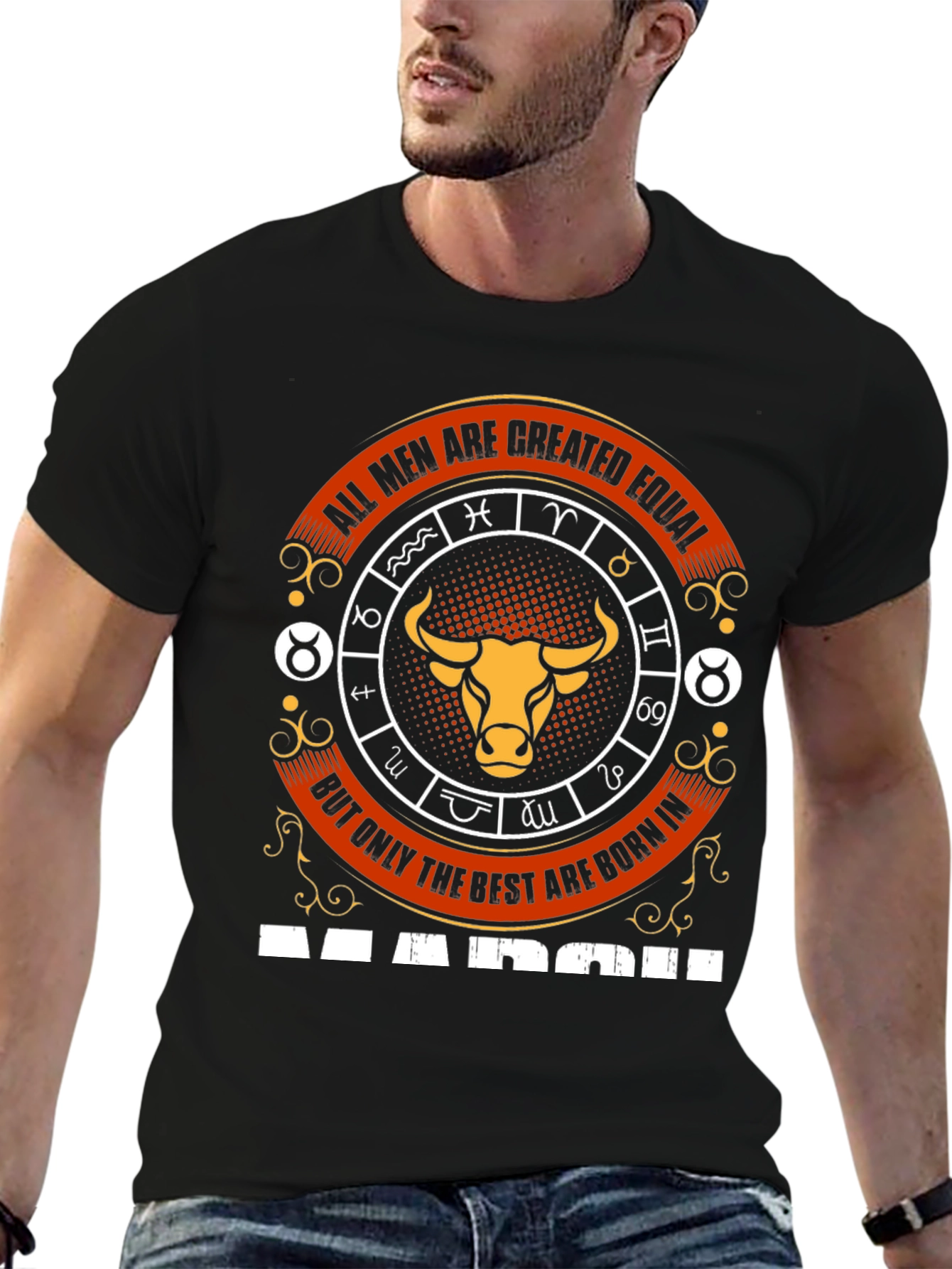 Mens Zodiac Taurus T-Shirt