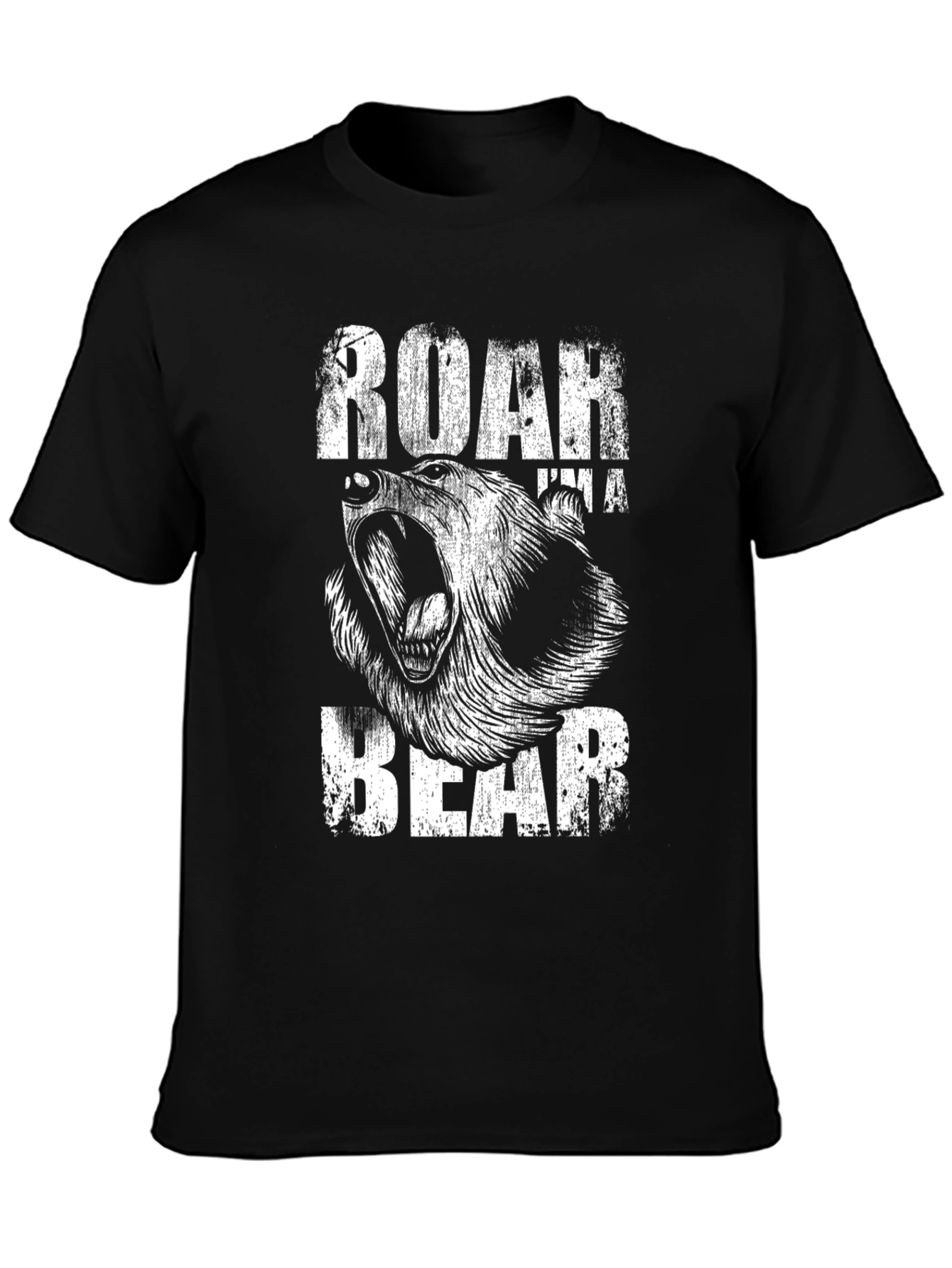 Roar Im a Bear Graphic T-Shirt