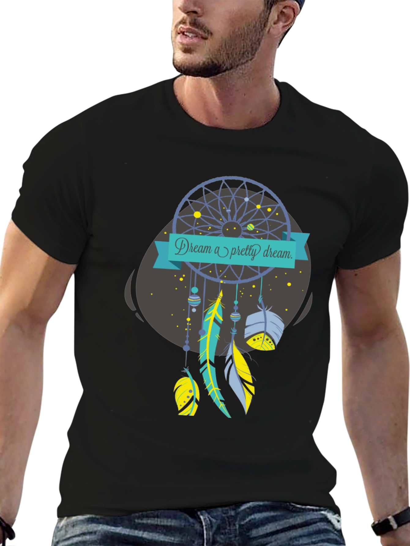 Dream Catcher Graphic Tee - Stylish Comfort