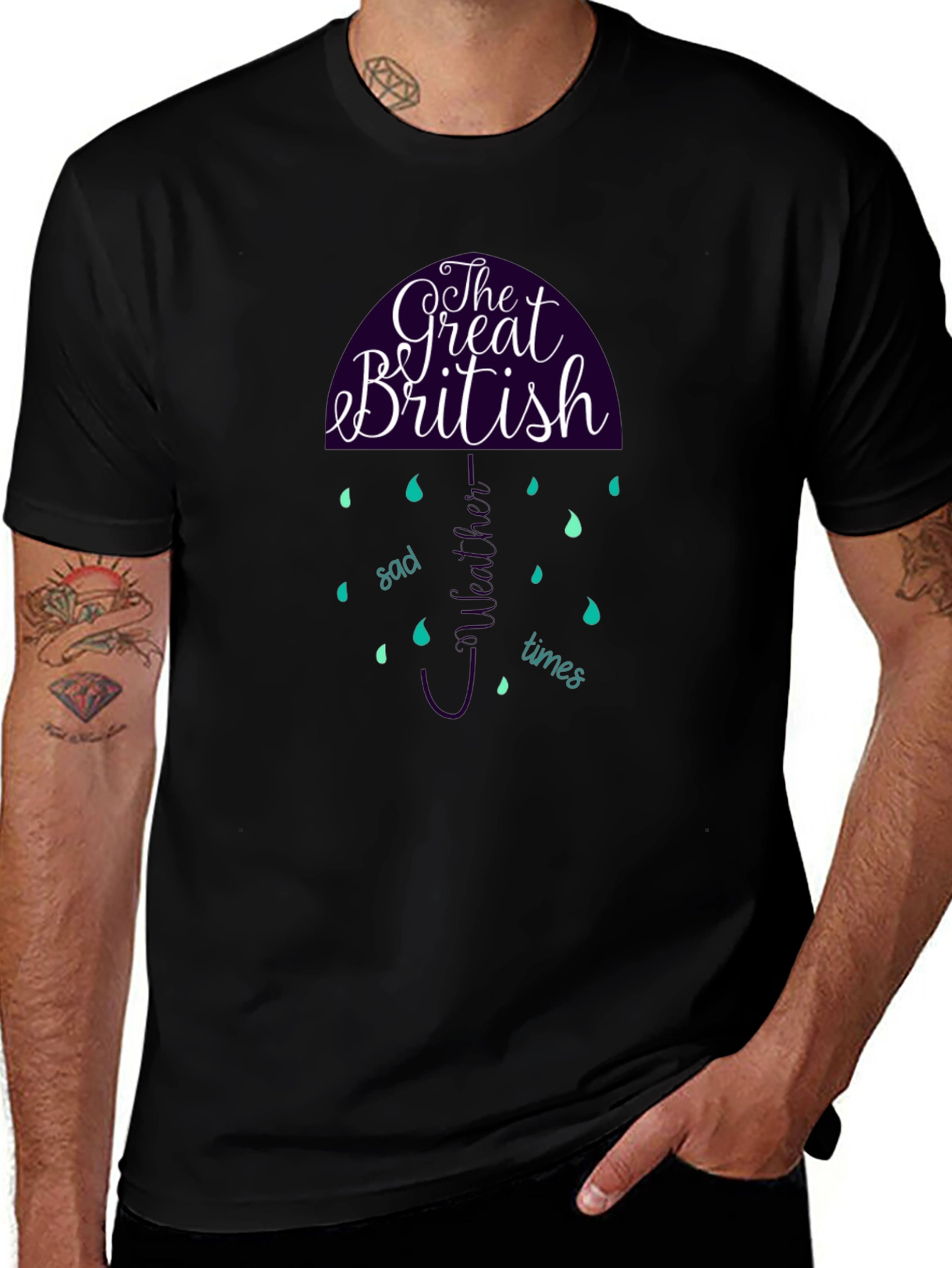 The Great British Weather Graphic T-Shirt