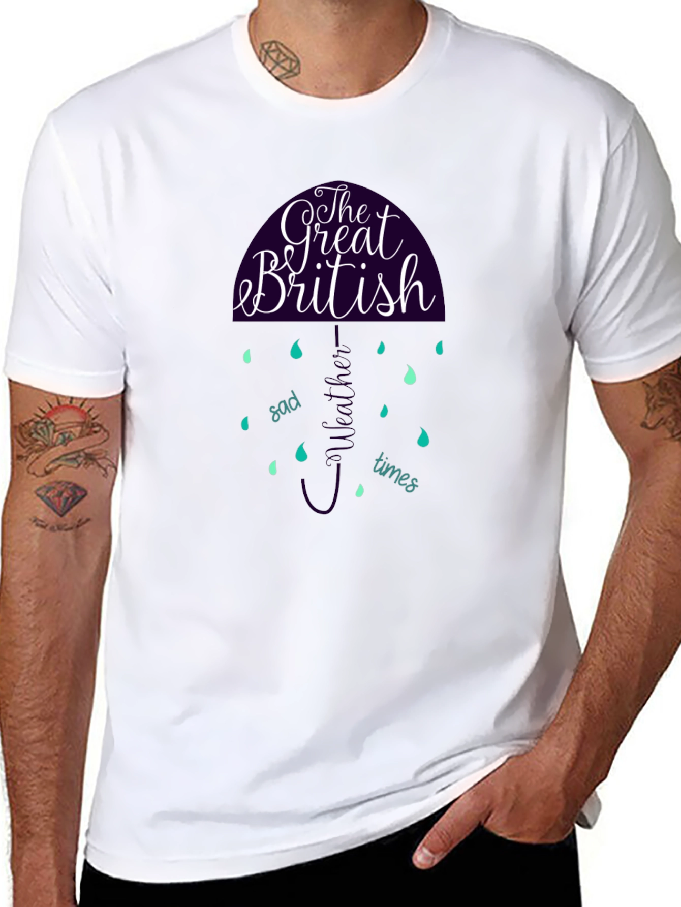 The Great British Weather Graphic T-Shirt