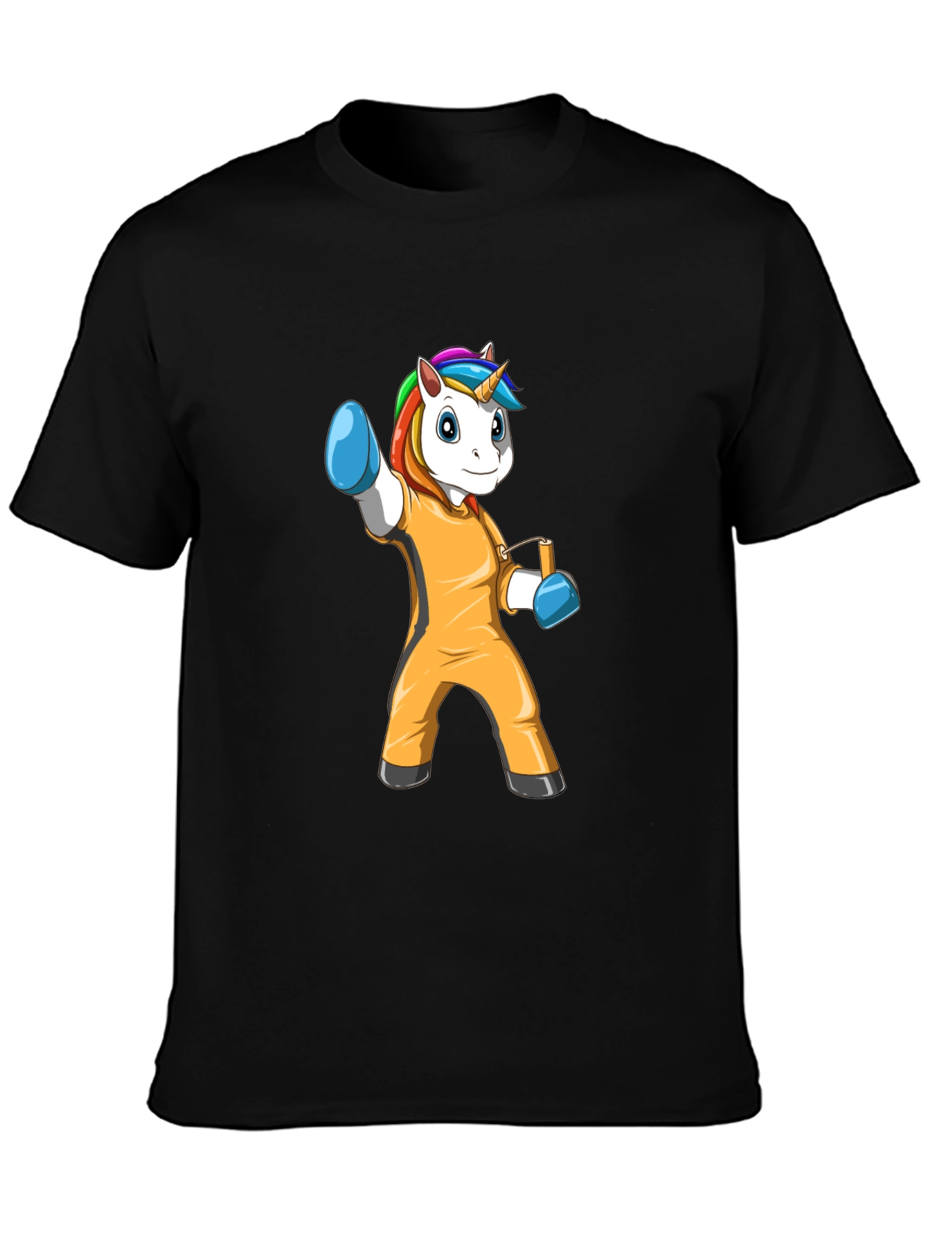 Unicorn in Jail Outfit Graphic Tee