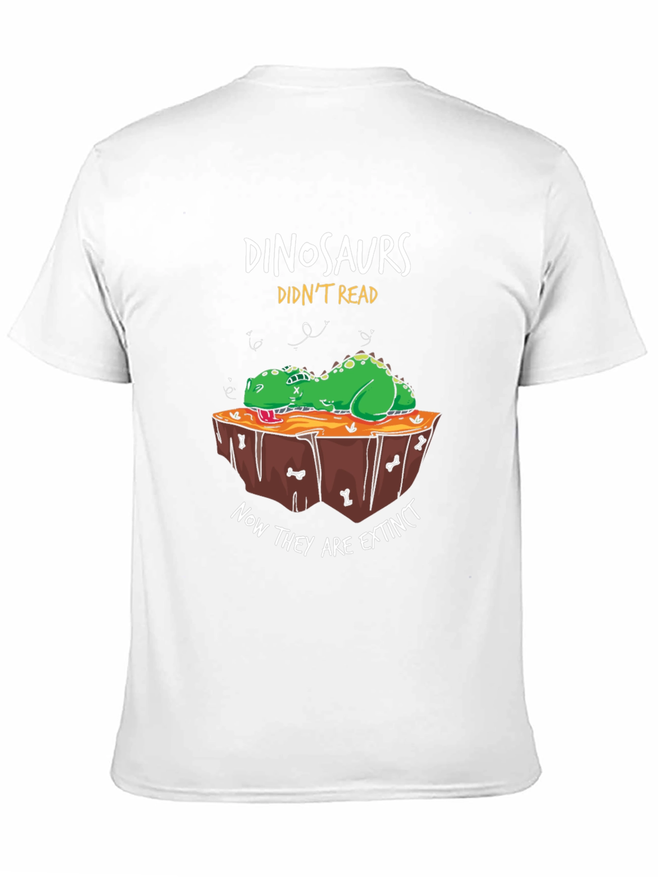 Dinosaurs Didnt Read Graphic Tee