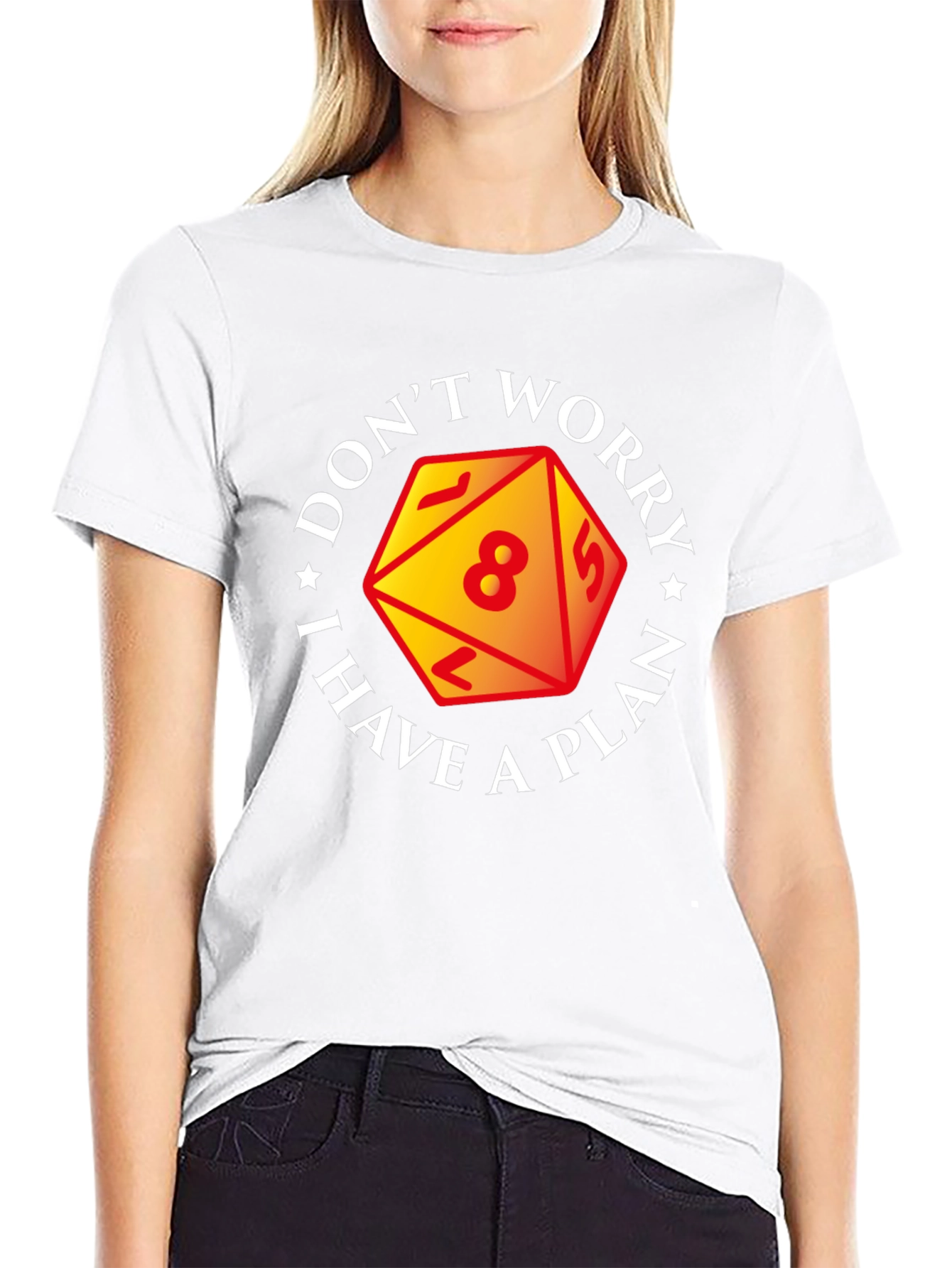 Dont Worry I Have a Plan D&D T-Shirt