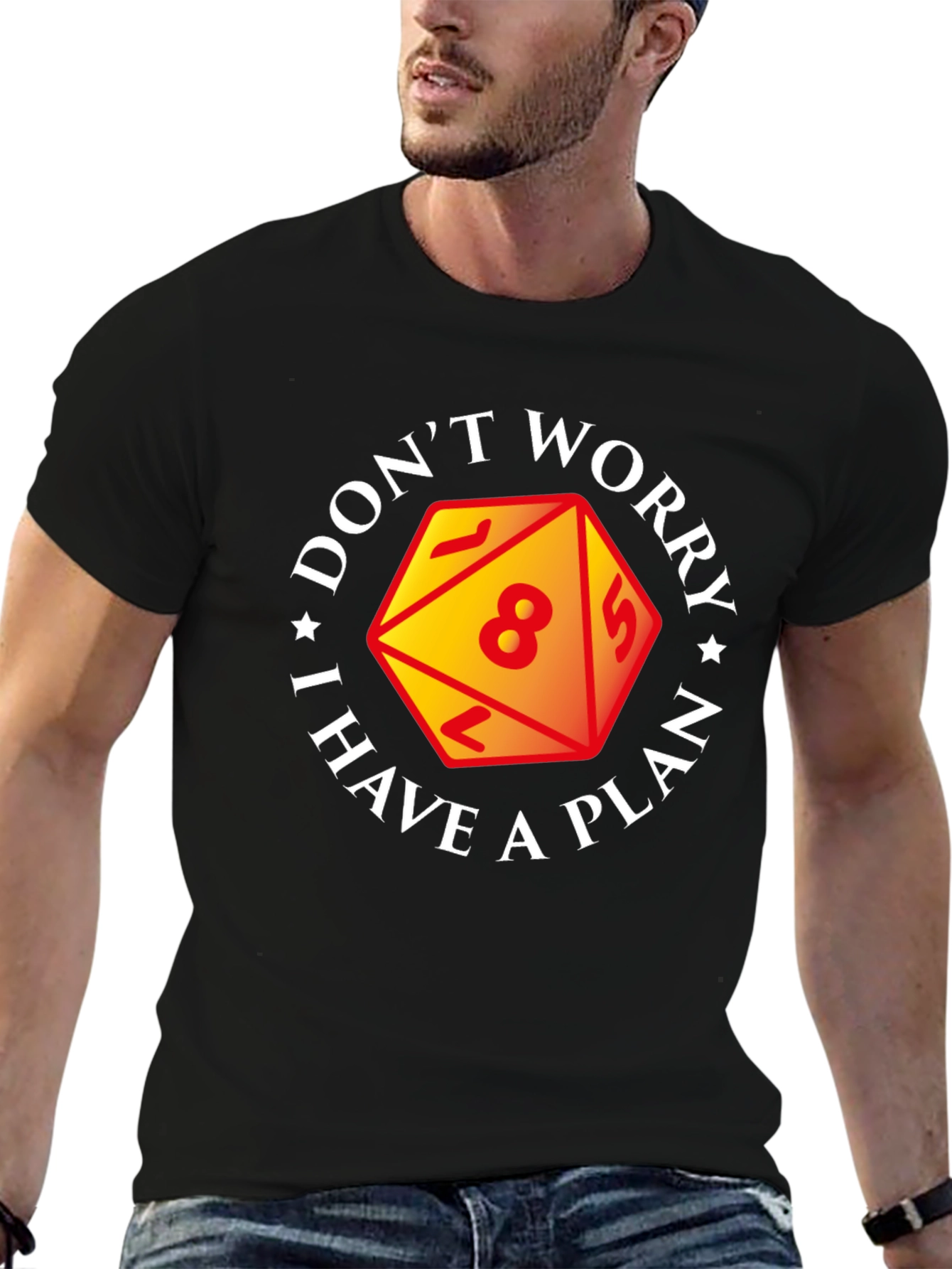 Dont Worry I Have a Plan D&D T-Shirt