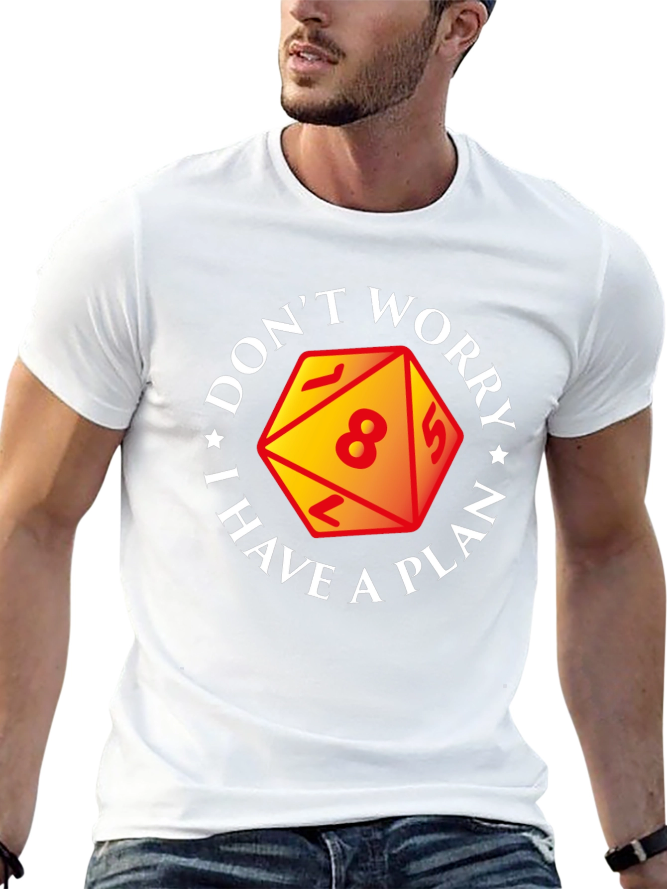 Dont Worry I Have a Plan D&D T-Shirt