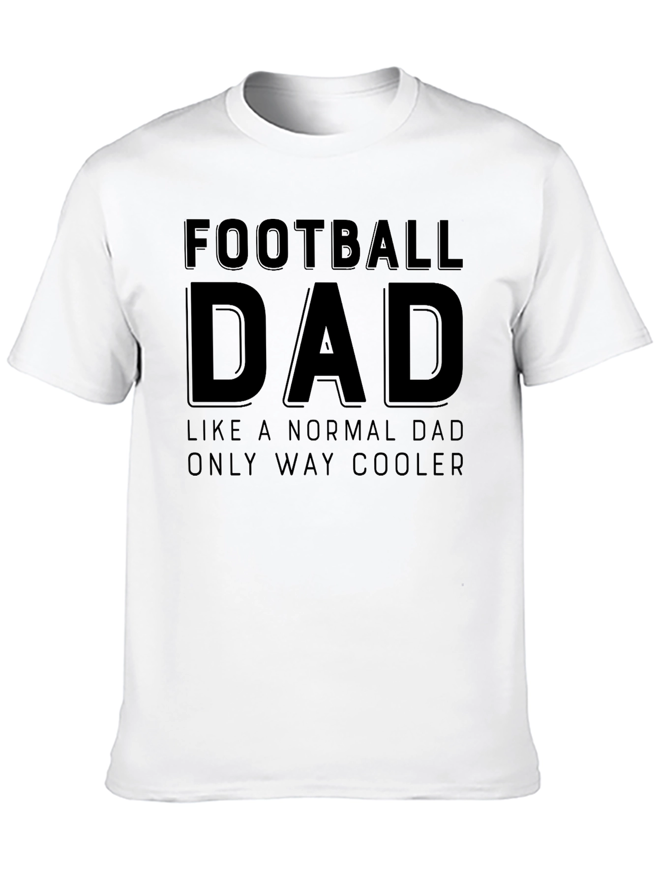 Football Dad T-Shirt - Cool Dad Tee