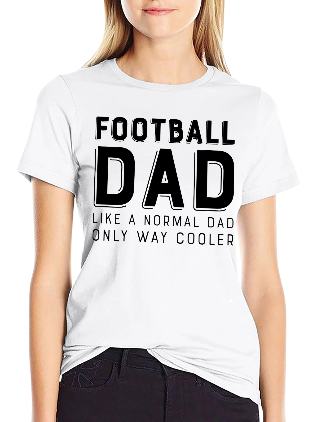 Football Dad T-Shirt - Cool Dad Tee