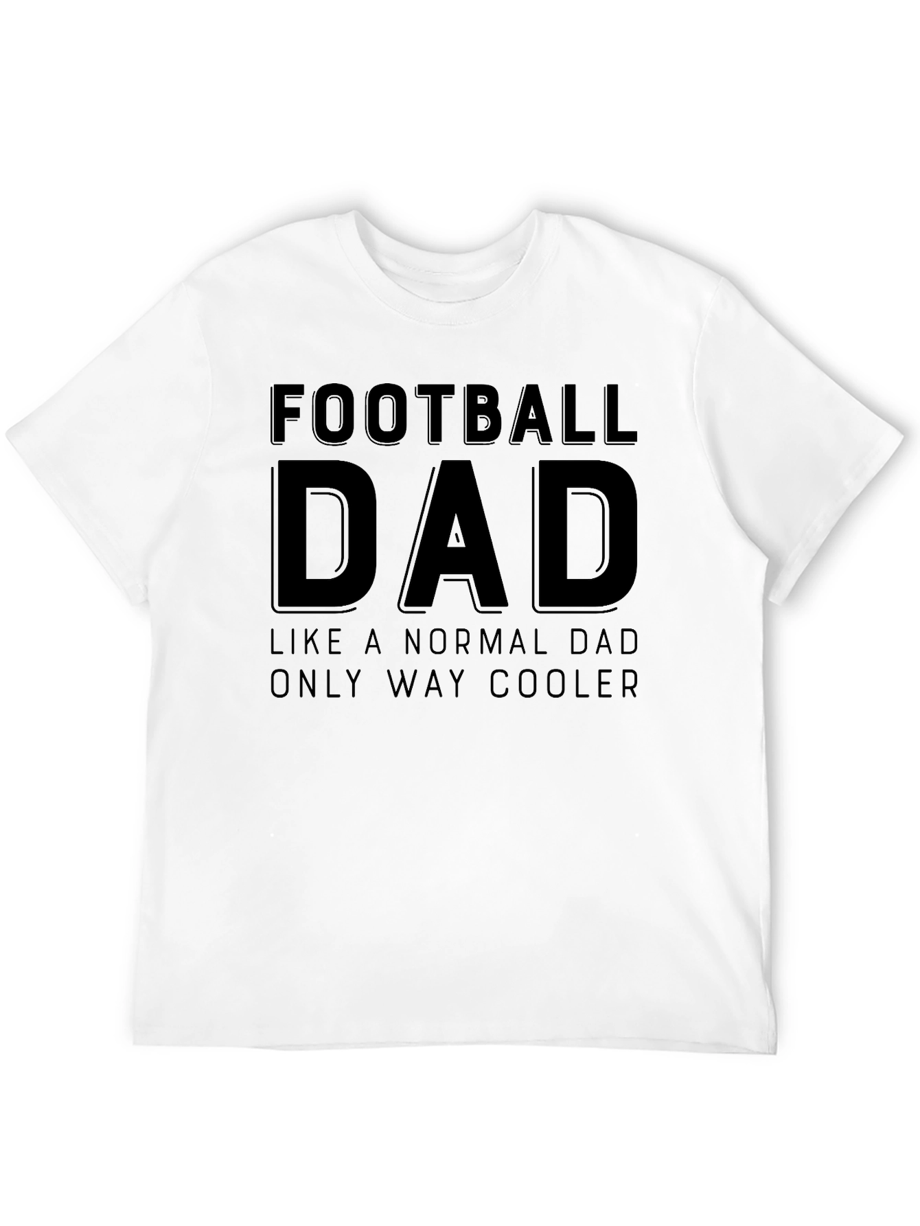 Football Dad T-Shirt - Cool Dad Tee