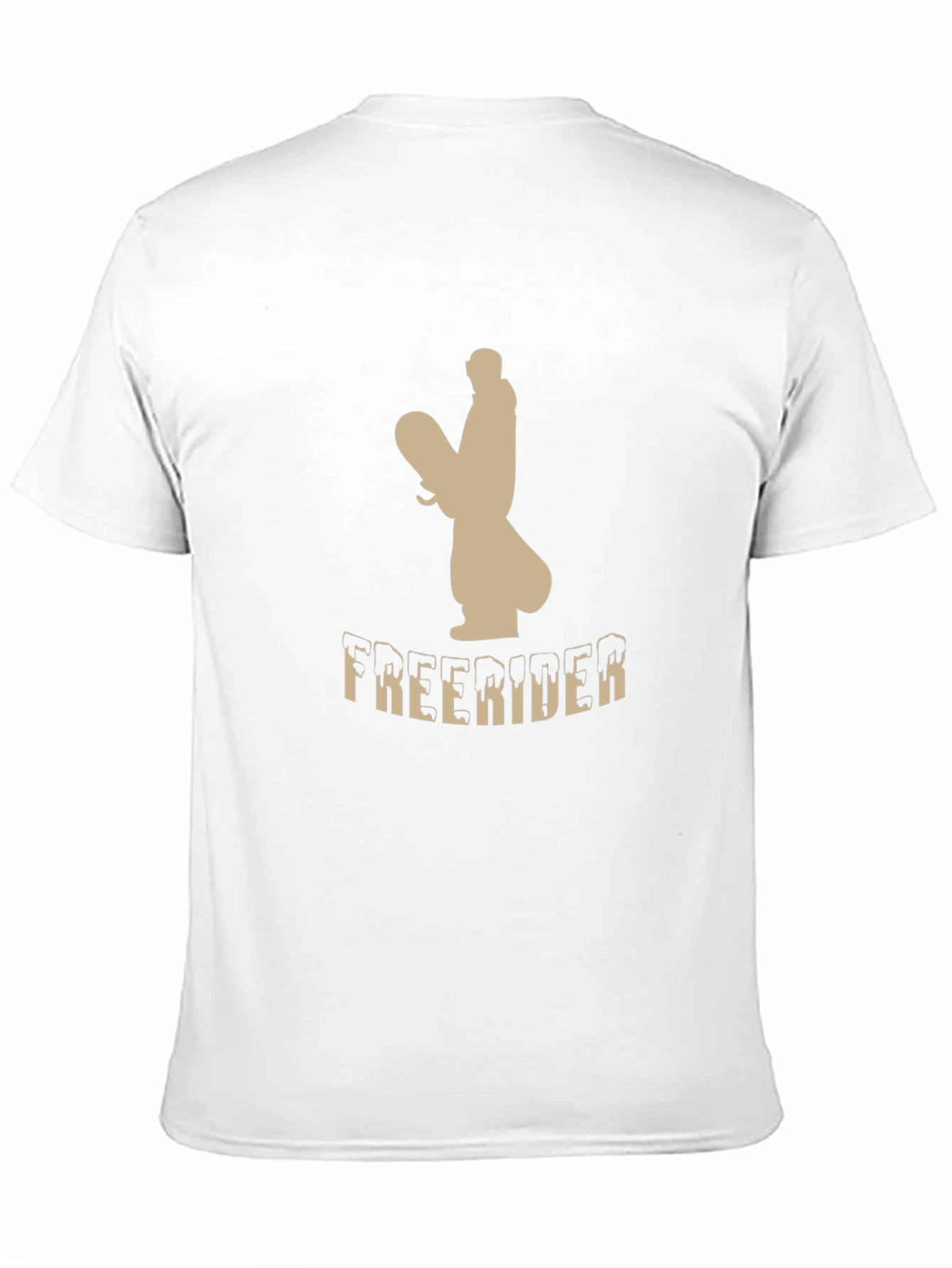 Freerider Snowboarder Graphic T-Shirt
