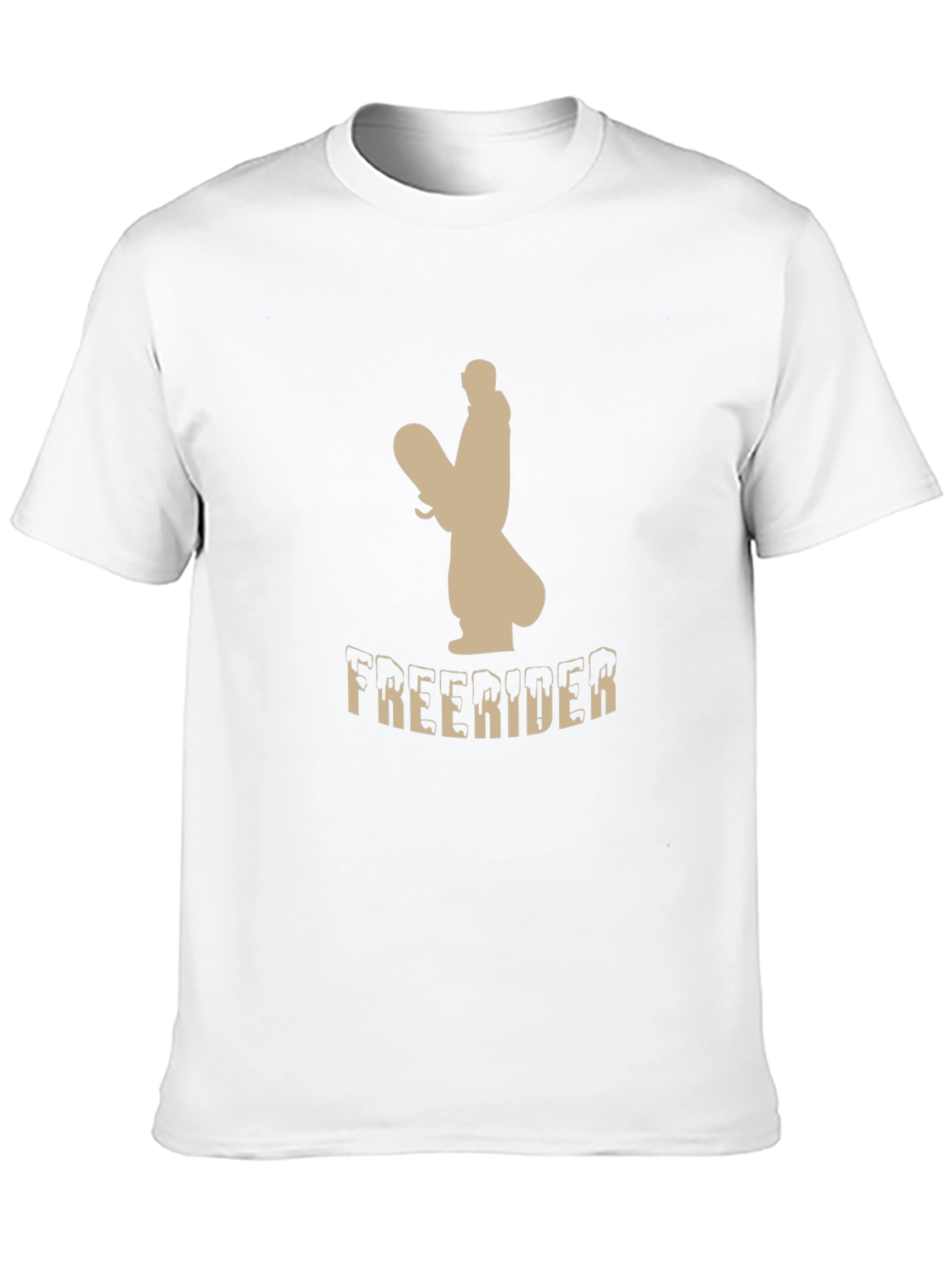 Freerider Snowboarder Graphic T-Shirt