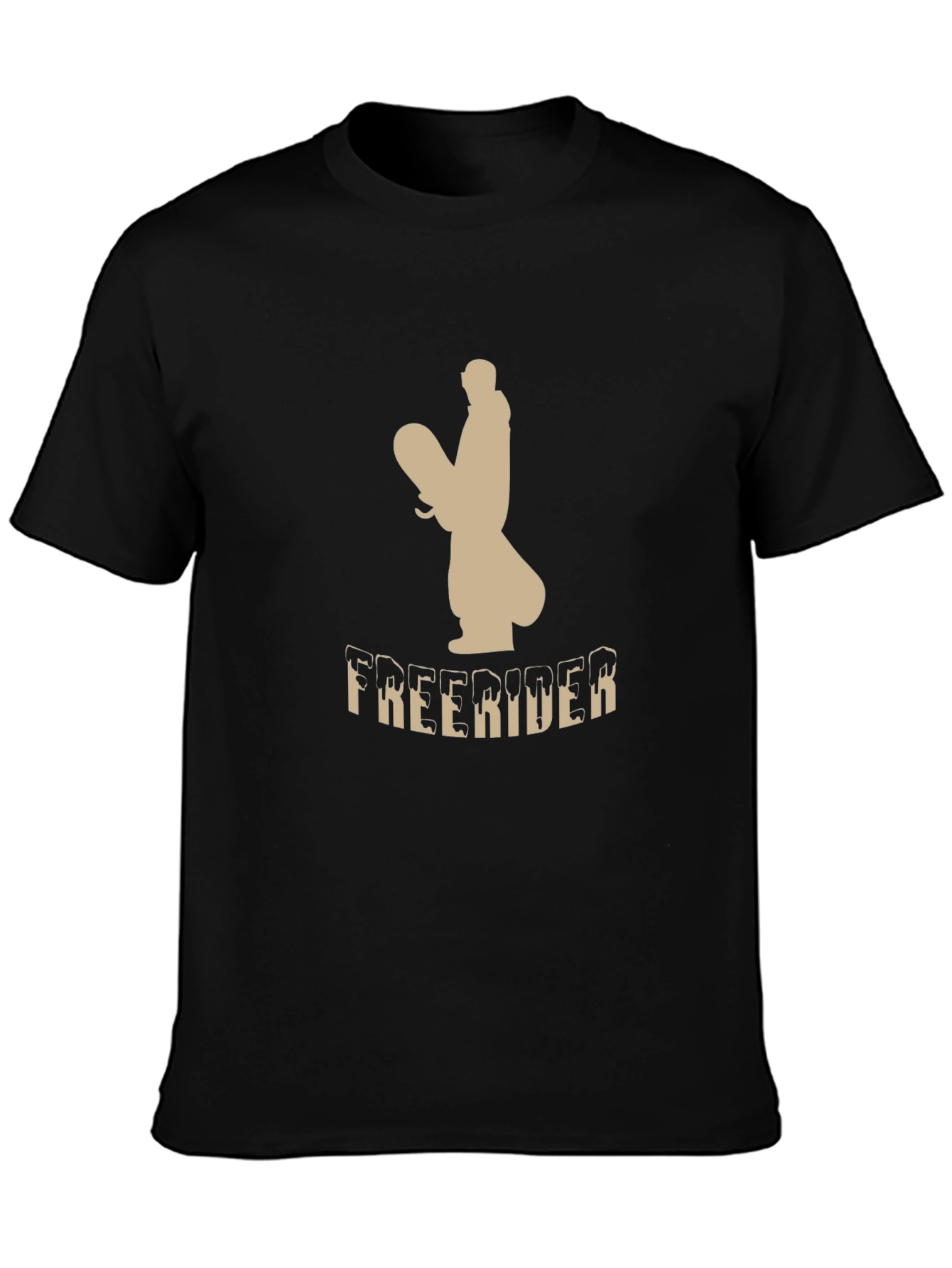 Freerider Snowboarder Graphic T-Shirt