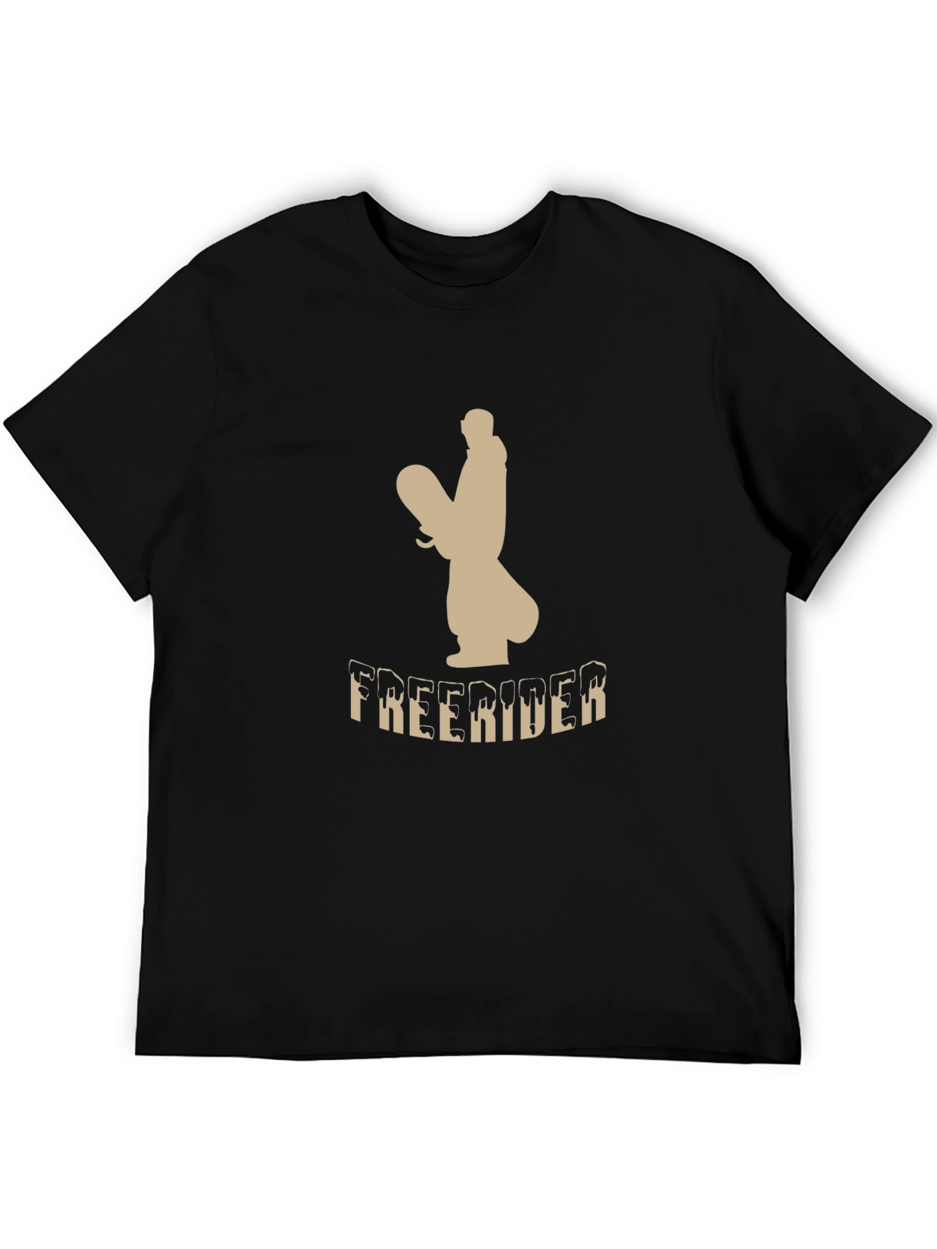 Freerider Snowboarder Graphic T-Shirt