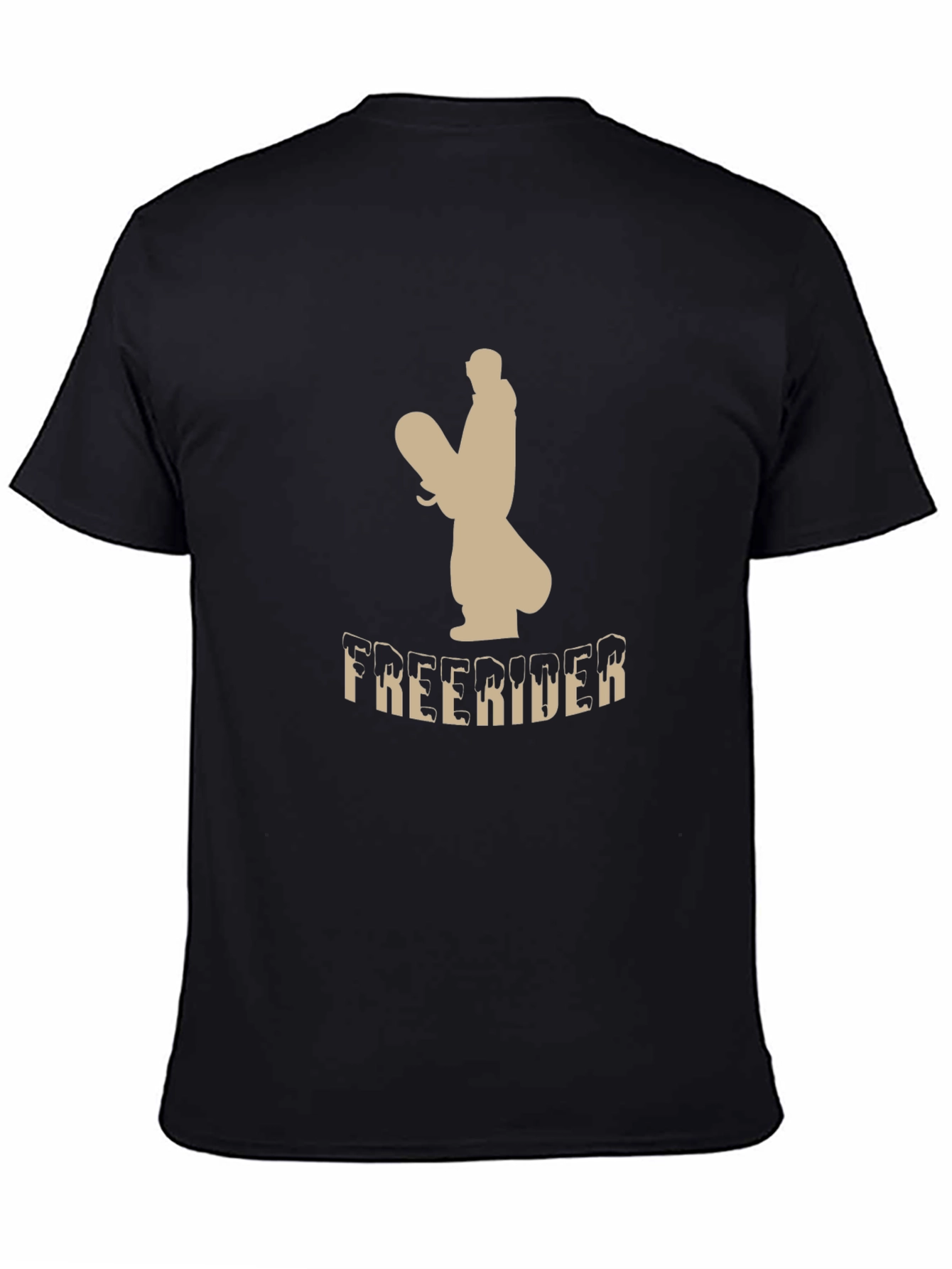 Freerider Snowboarder Graphic T-Shirt