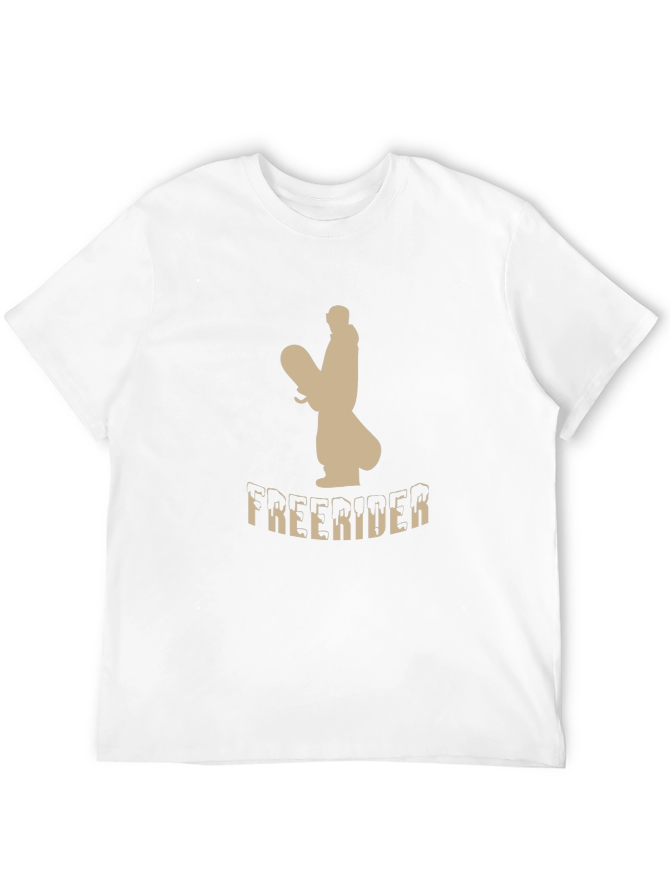 Freerider Snowboarder Graphic T-Shirt