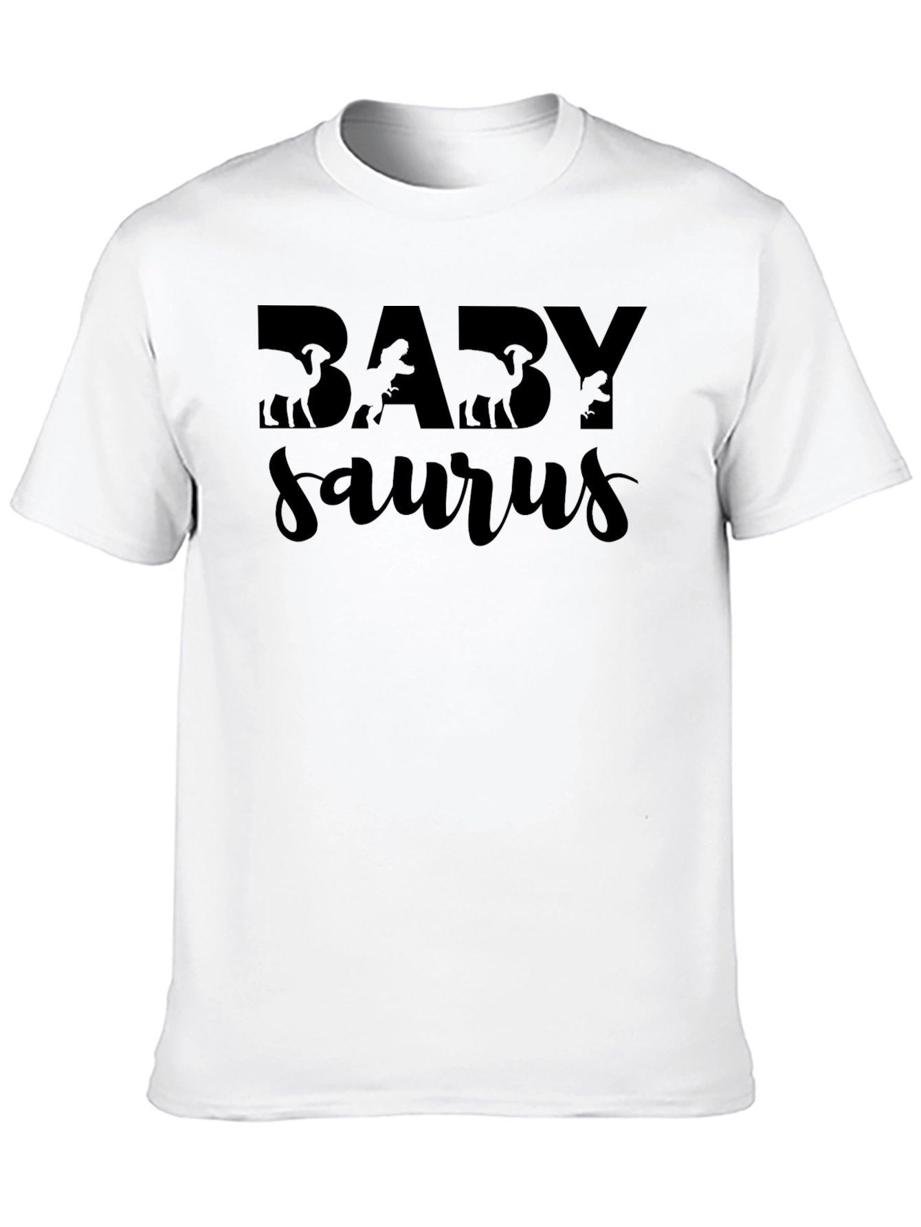Baby Saurus Black Graphic Tee