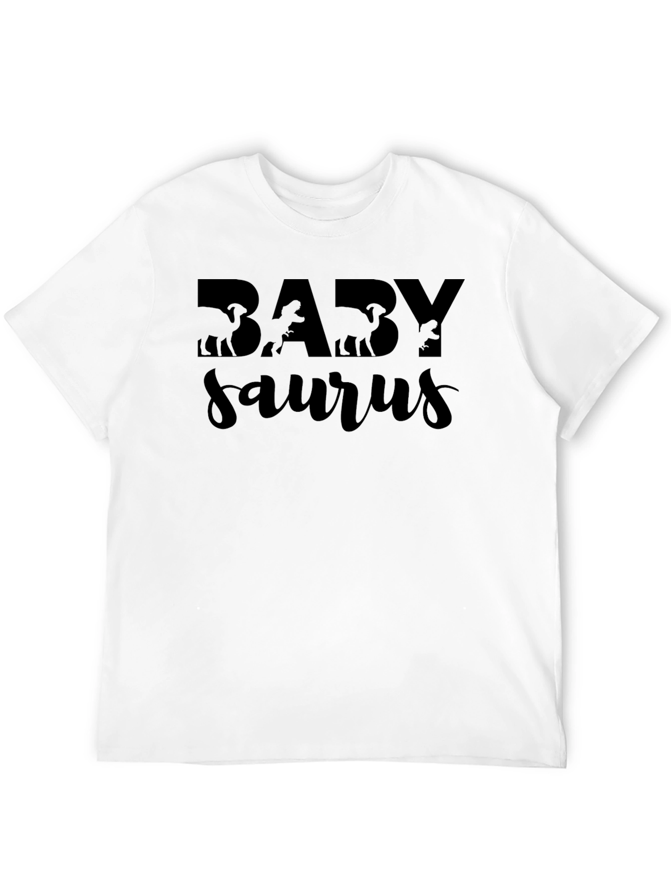Baby Saurus Black Graphic Tee
