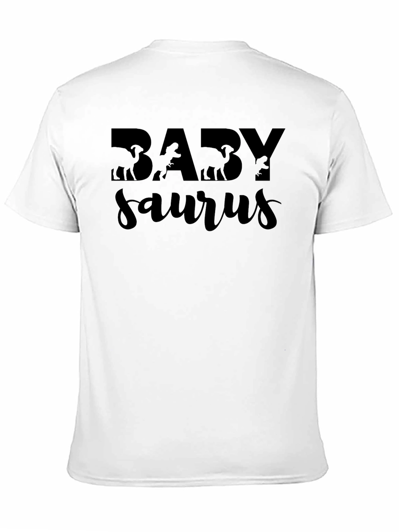 Baby Saurus Black Graphic Tee