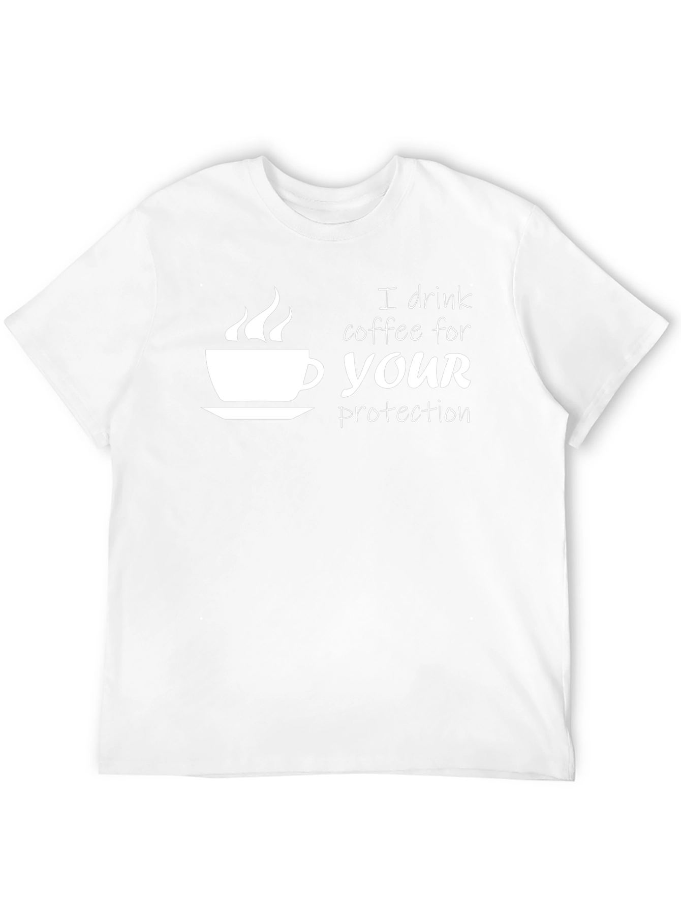 Coffee Drinker Protection Graphic Tee