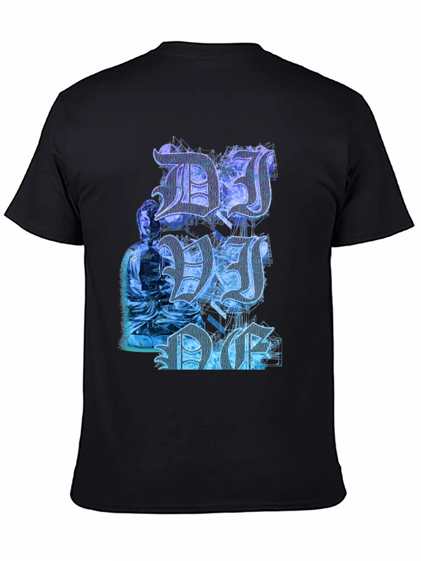 DJ DC Graphic T-Shirt - Mens Black Tee