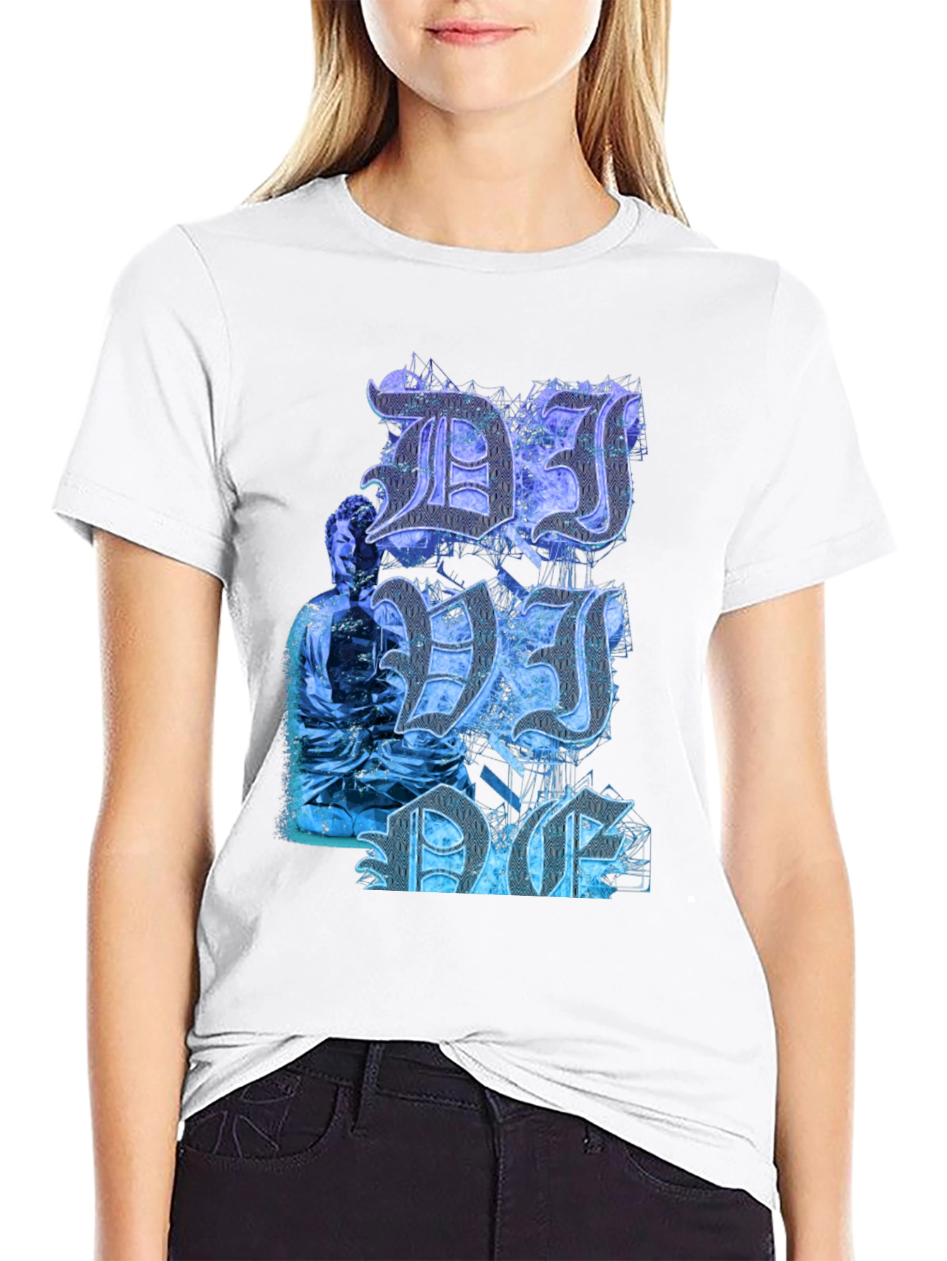 DJ DC Graphic T-Shirt - Mens Black Tee