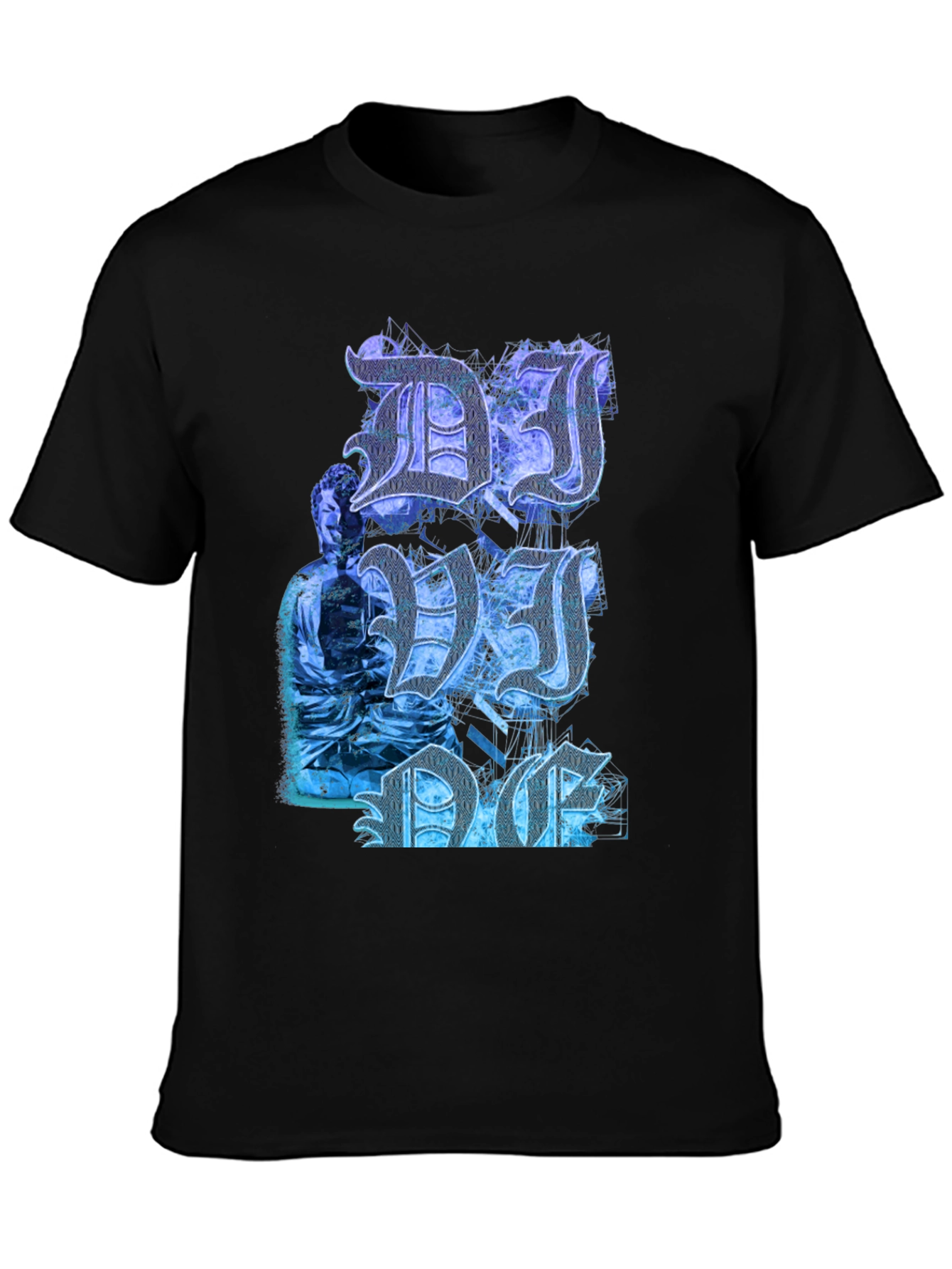 DJ DC Graphic T-Shirt - Mens Black Tee